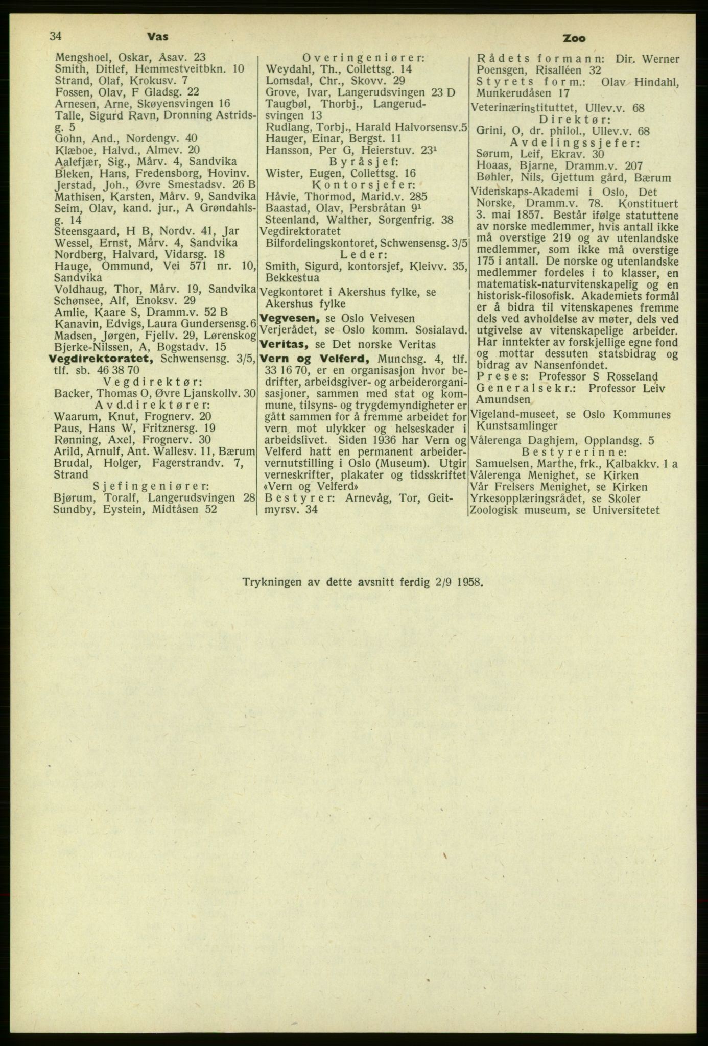Kristiania/Oslo adressebok, PUBL/-, 1958-1959, p. 34