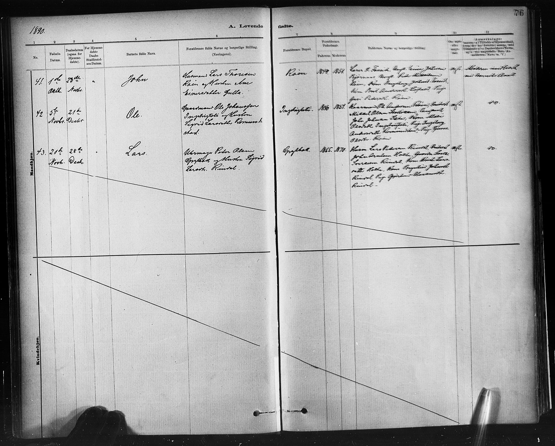 Ministerialprotokoller, klokkerbøker og fødselsregistre - Møre og Romsdal, AV/SAT-A-1454/598/L1069: Parish register (official) no. 598A03, 1882-1895, p. 76