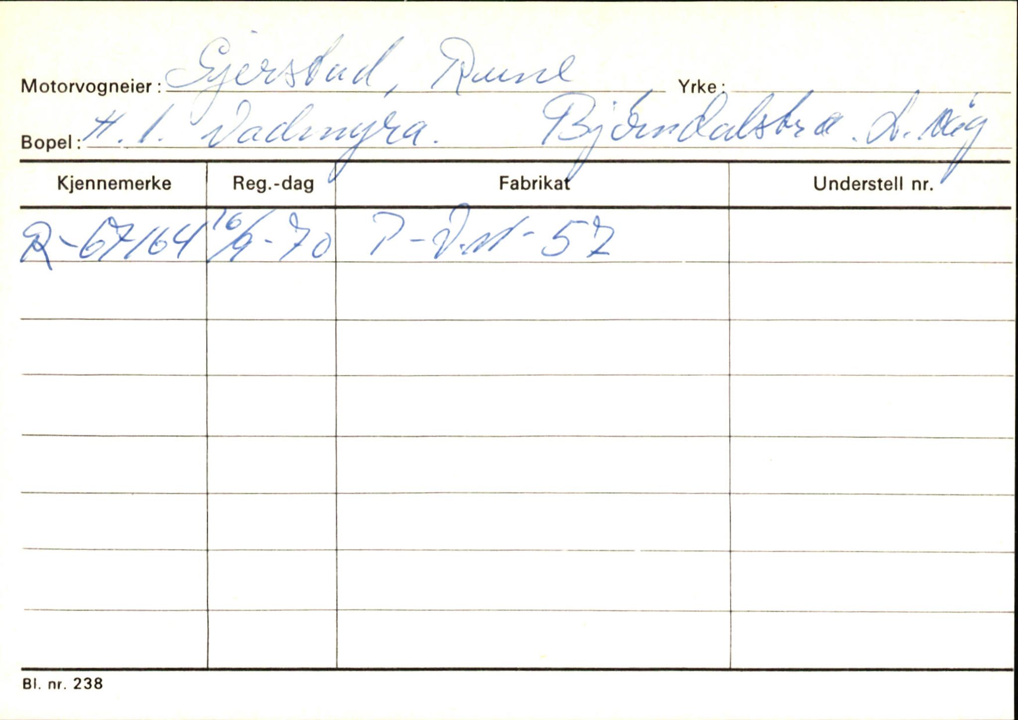 Statens vegvesen, Hordaland vegkontor, AV/SAB-A-5201/2/Ha/L0016: R-eierkort G, 1920-1971, p. 24