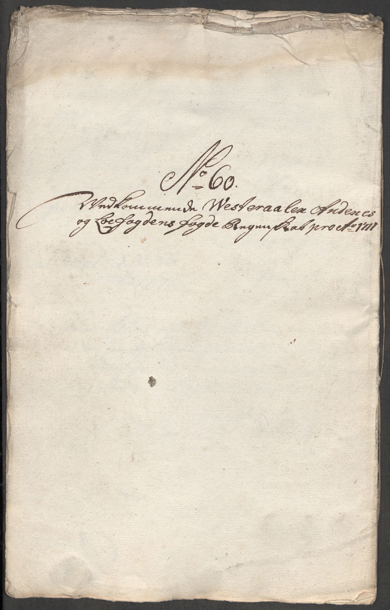 Rentekammeret inntil 1814, Reviderte regnskaper, Fogderegnskap, AV/RA-EA-4092/R67/L4683: Fogderegnskap Vesterålen, Andenes og Lofoten, 1717, p. 306