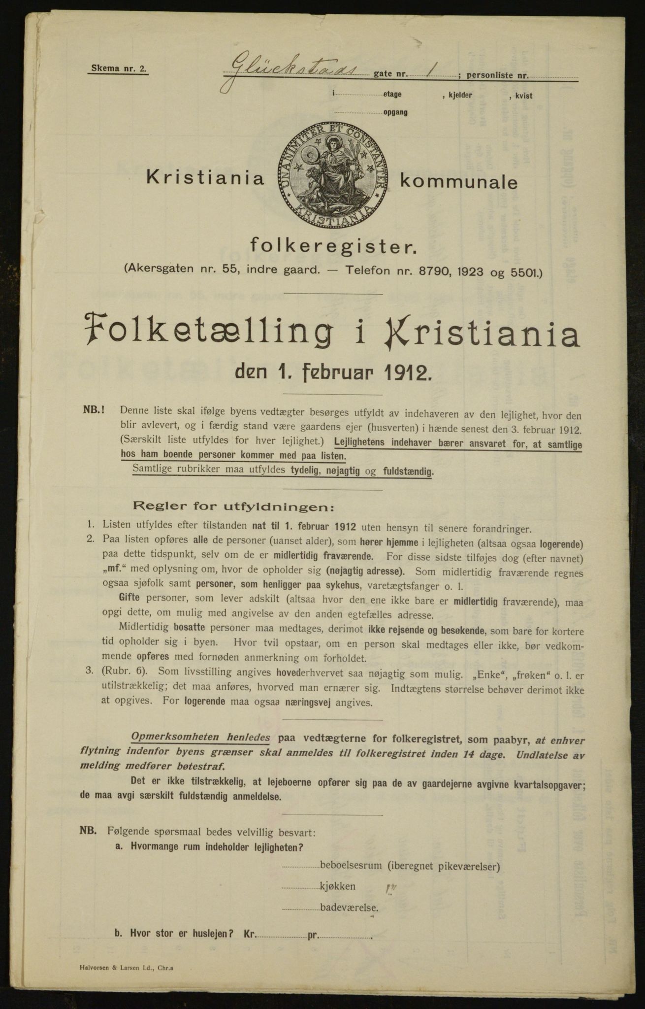 OBA, Municipal Census 1912 for Kristiania, 1912, p. 29177