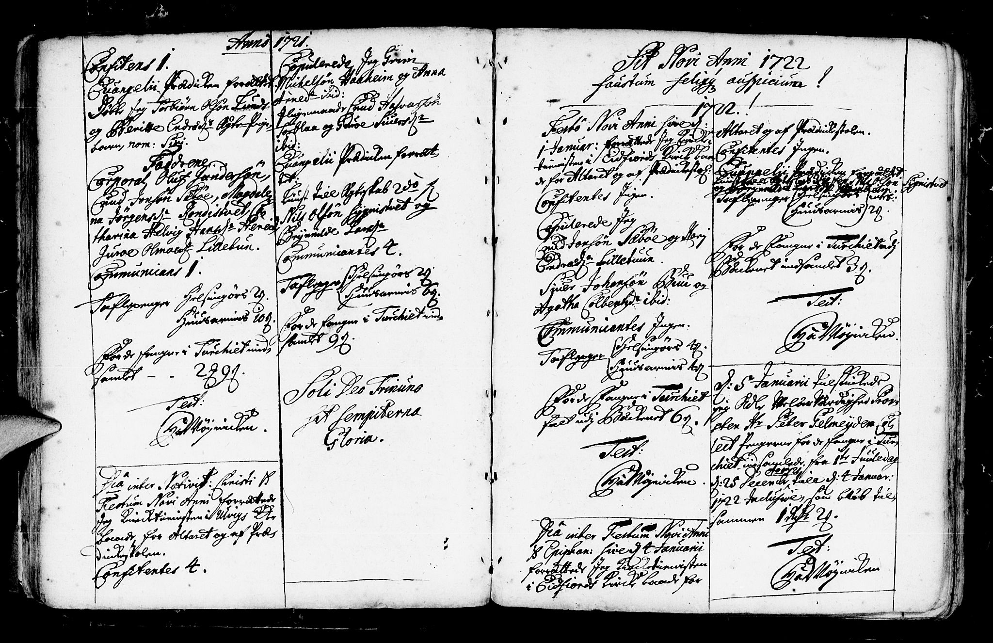 Ulvik sokneprestembete, SAB/A-78801/H/Haa: Parish register (official) no. A 4, 1718-1725, p. 64