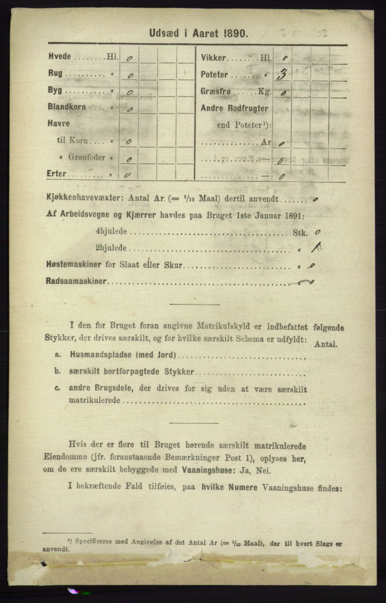 RA, 1891 census for 1230 Ullensvang, 1891, p. 8020