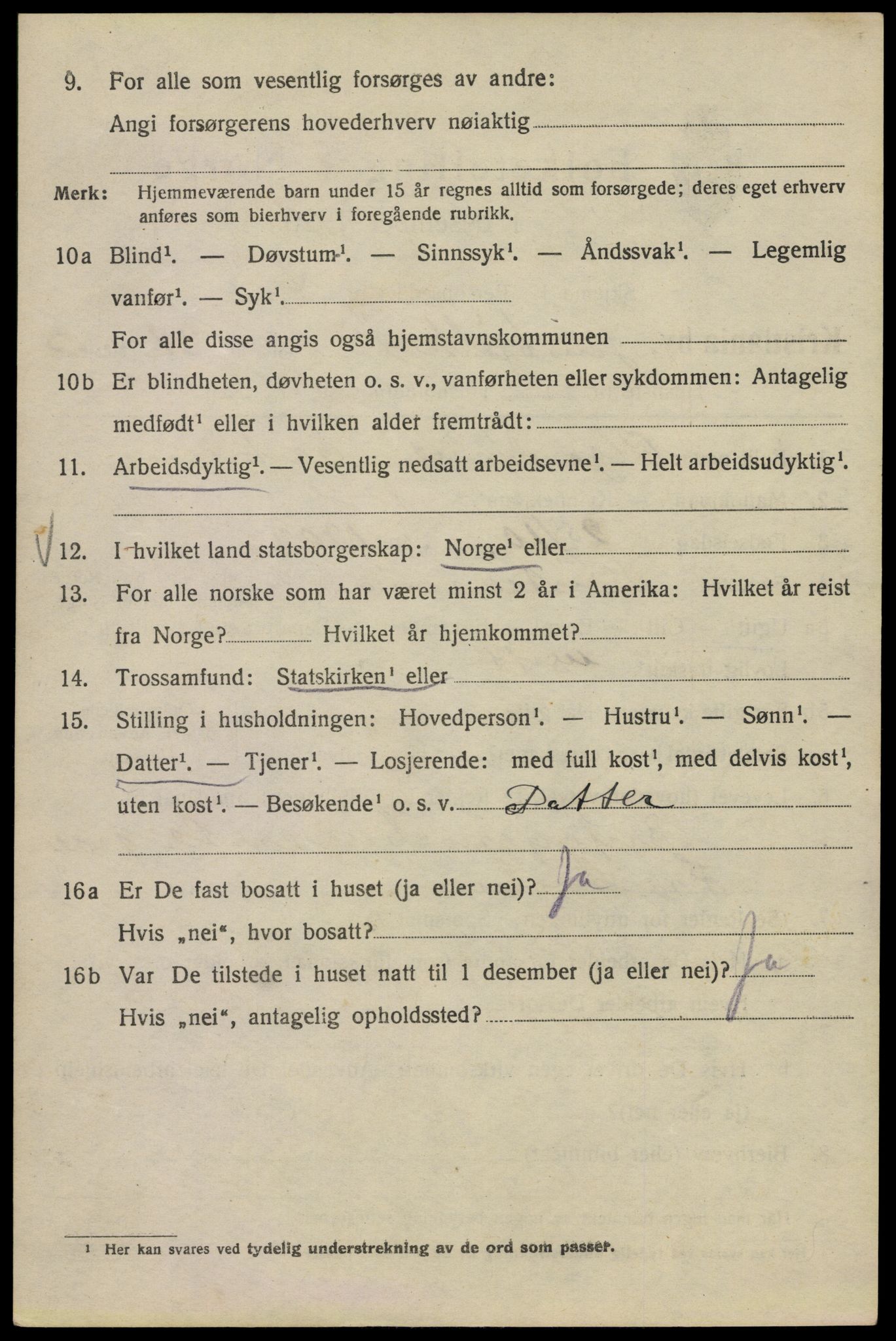 SAO, 1920 census for Kristiania, 1920, p. 319802