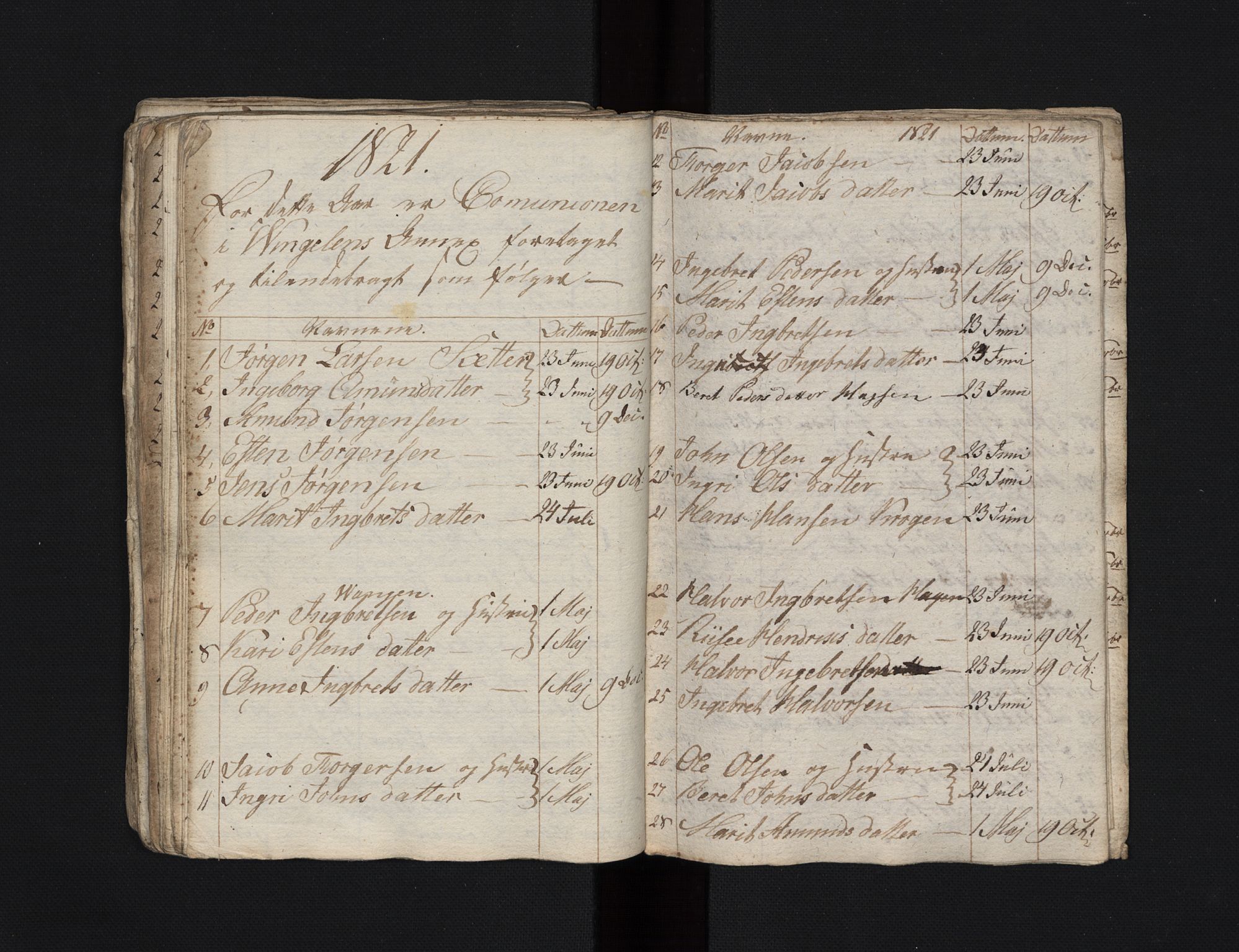 Tolga prestekontor, AV/SAH-PREST-062/L/L0021: Parish register (copy) no. 21, 1804-1823