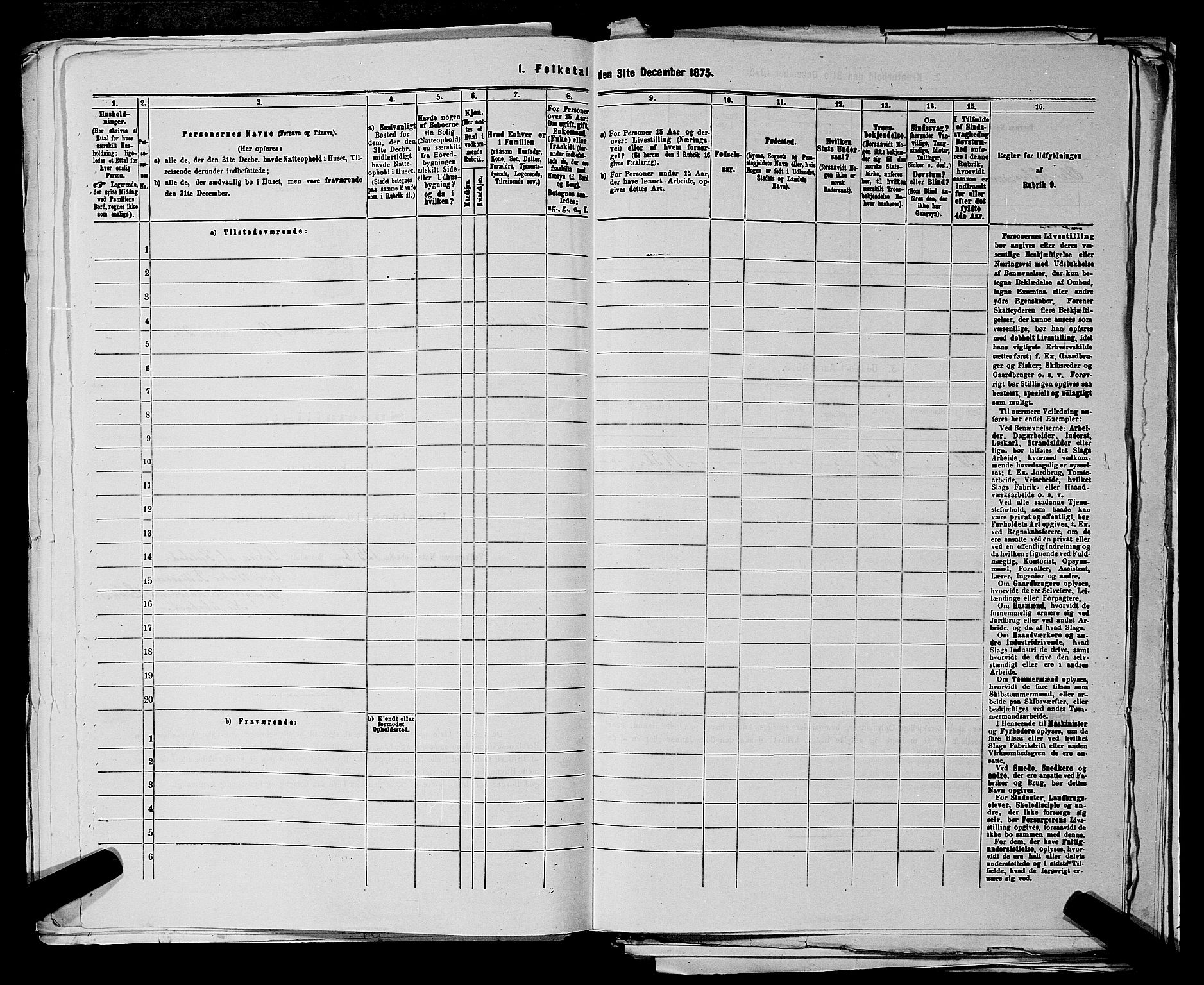 RA, 1875 census for 0224P Aurskog, 1875, p. 1222