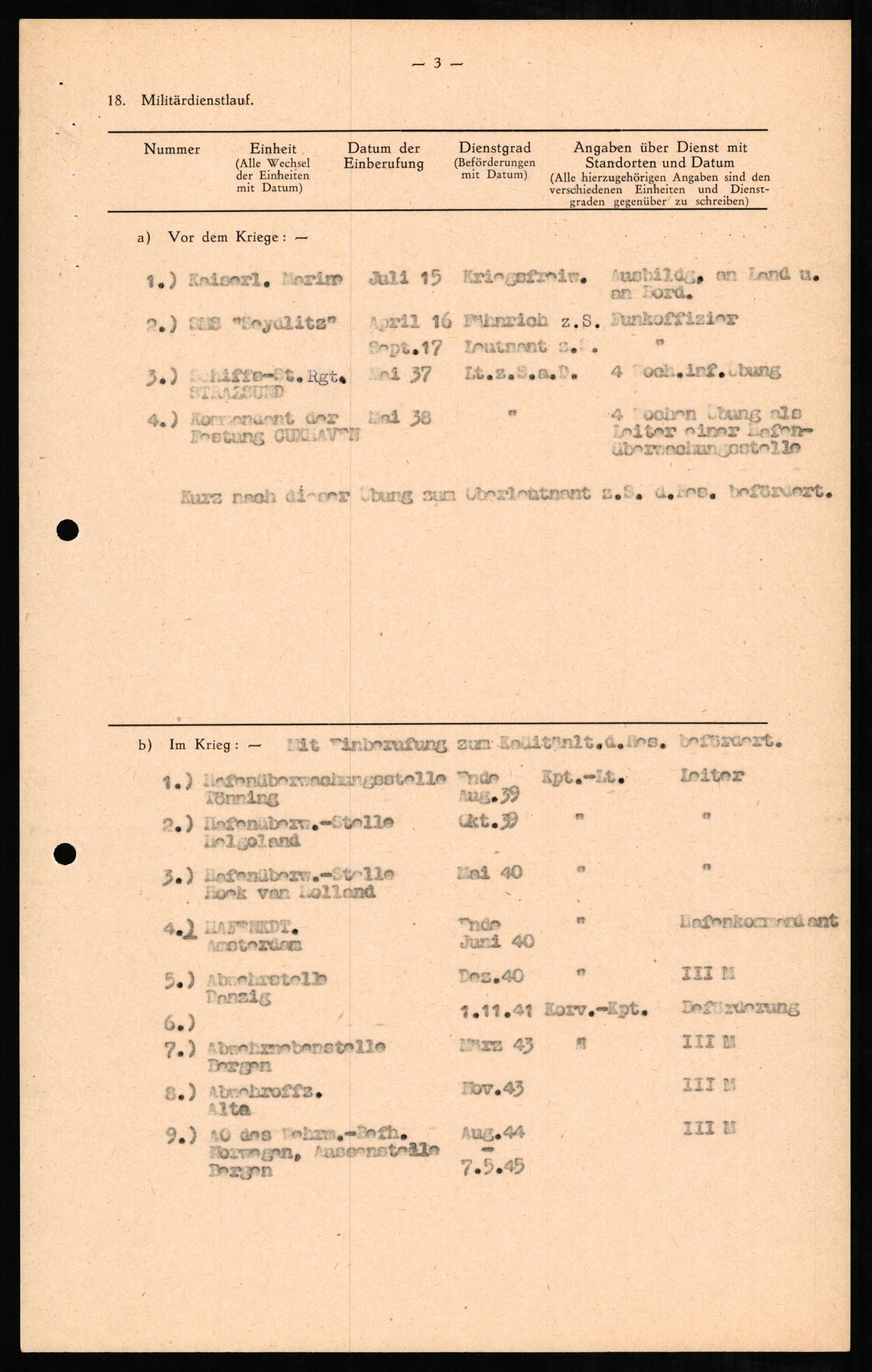 Forsvaret, Forsvarets overkommando II, AV/RA-RAFA-3915/D/Db/L0006: CI Questionaires. Tyske okkupasjonsstyrker i Norge. Tyskere., 1945-1946, p. 184