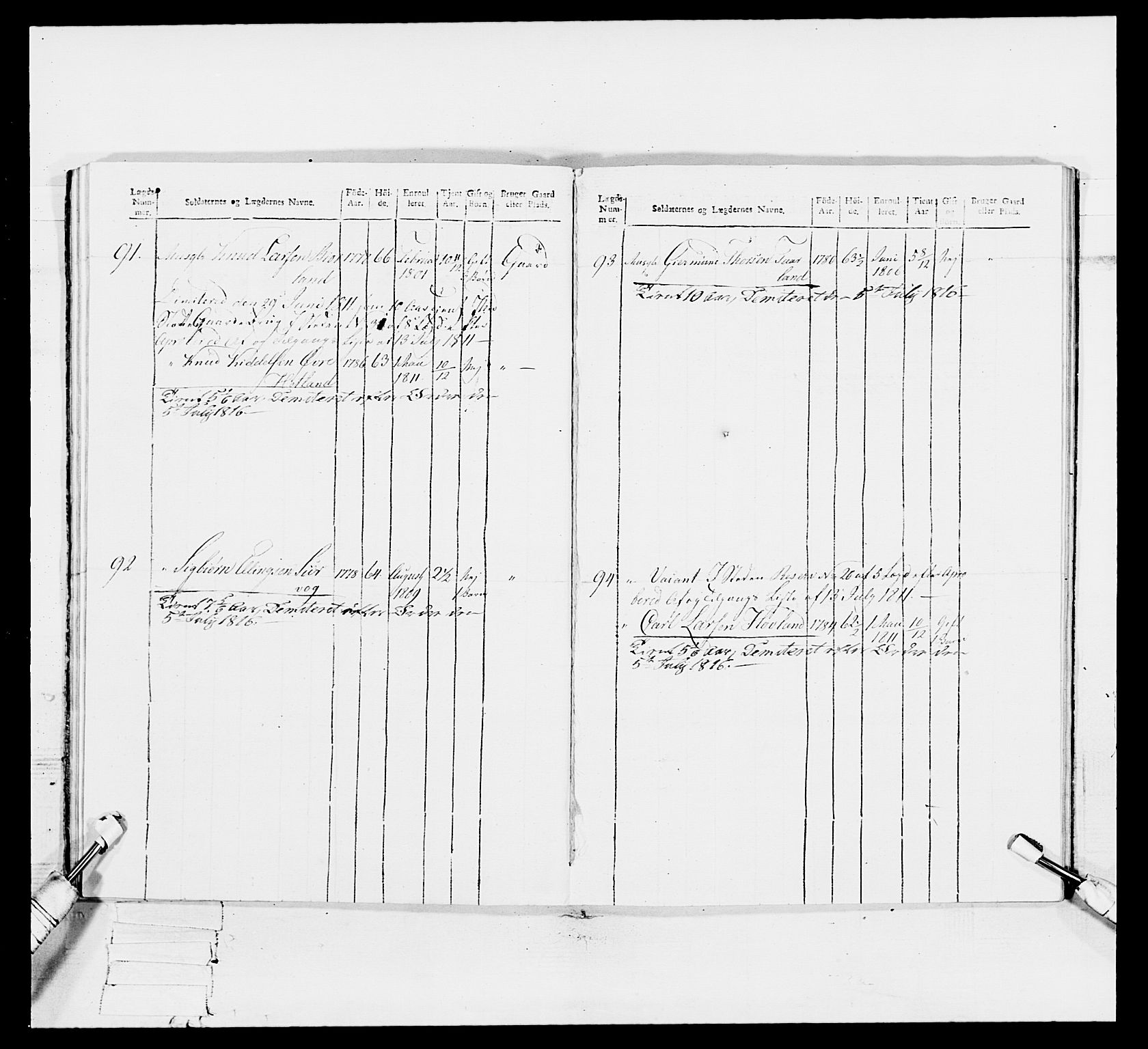 Generalitets- og kommissariatskollegiet, Det kongelige norske kommissariatskollegium, AV/RA-EA-5420/E/Eh/L0113: Vesterlenske nasjonale infanteriregiment, 1812, p. 343