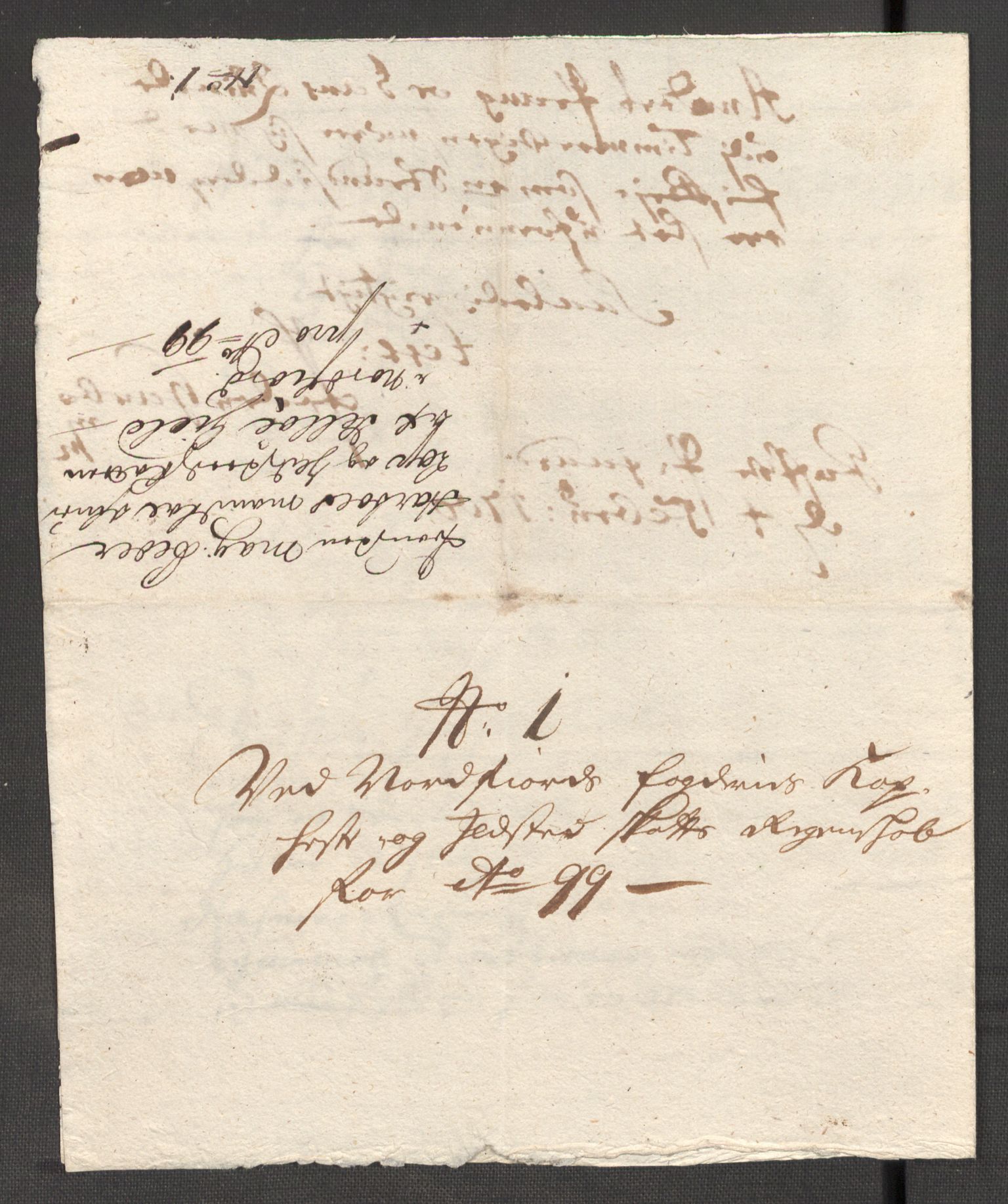 Rentekammeret inntil 1814, Reviderte regnskaper, Fogderegnskap, AV/RA-EA-4092/R53/L3424: Fogderegnskap Sunn- og Nordfjord, 1699, p. 439