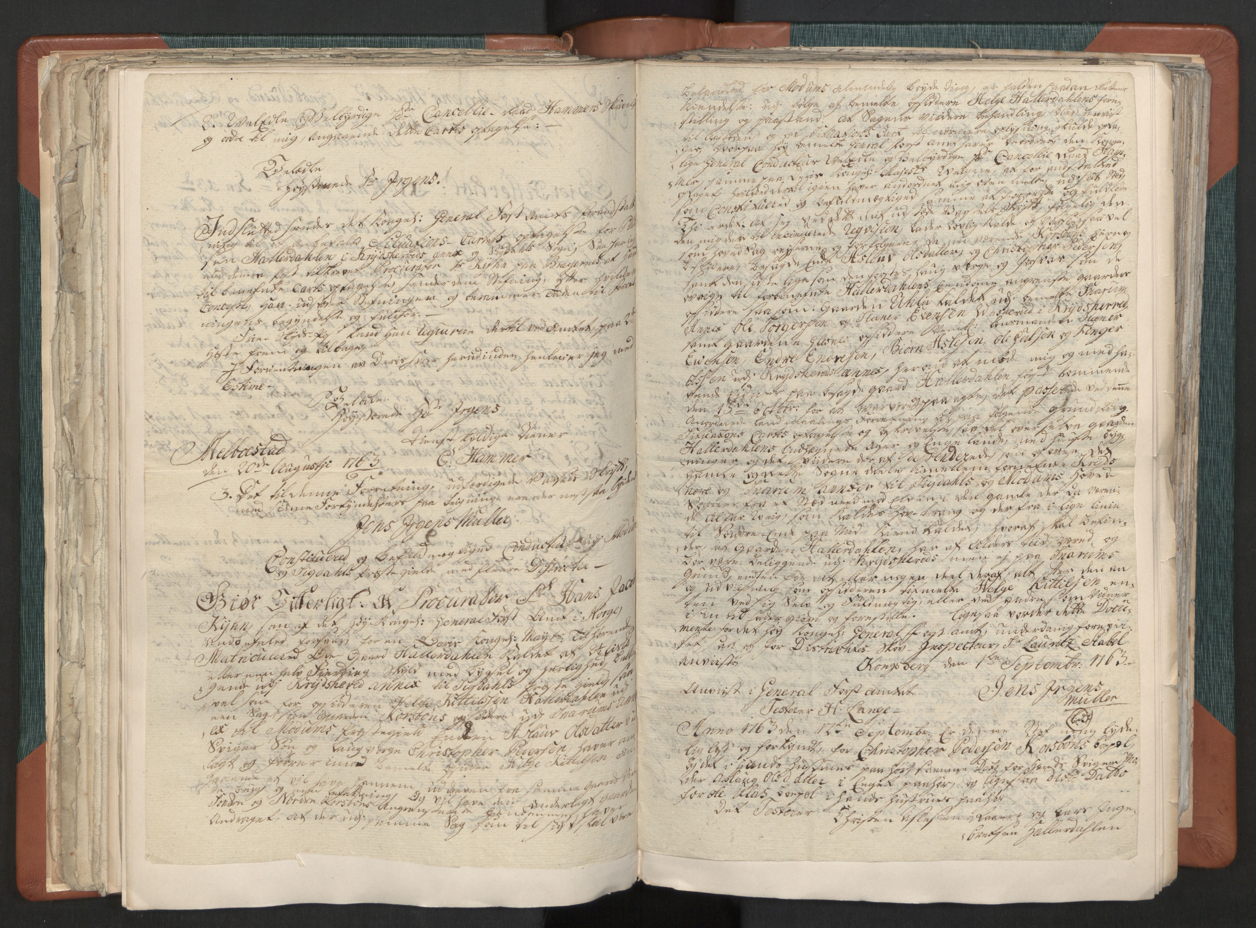 Generalkonduktøren i Akershus stift, AV/RA-EA-2891/D/L0005: Landmålingsforretninger nr. 102-120, 1762-1764, p. 133