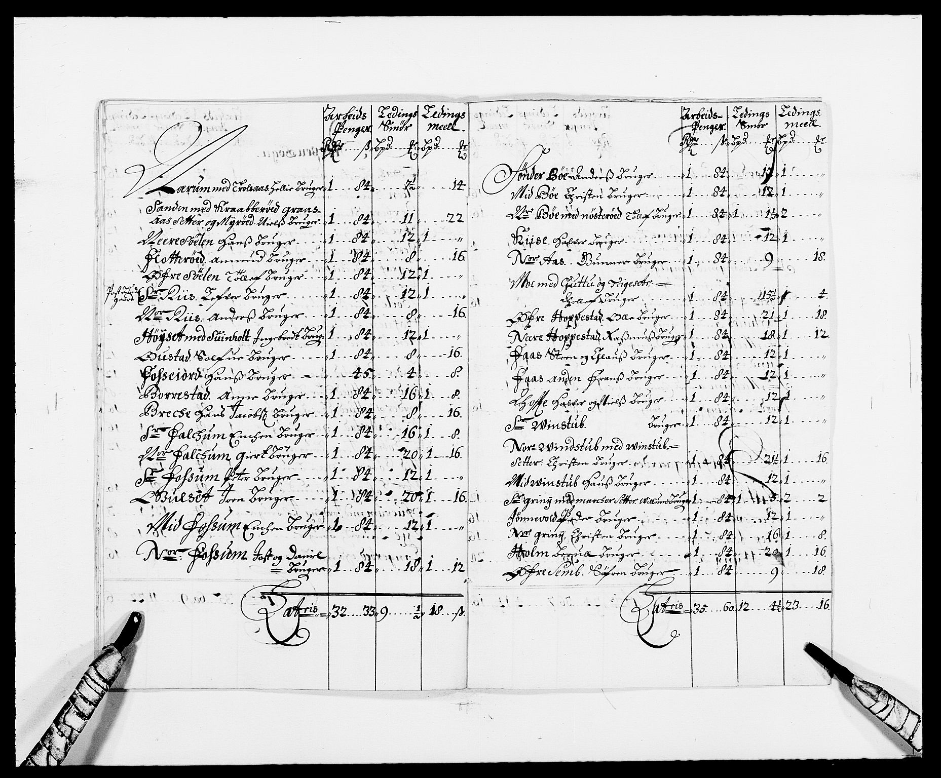 Rentekammeret inntil 1814, Reviderte regnskaper, Fogderegnskap, AV/RA-EA-4092/R34/L2049: Fogderegnskap Bamble, 1685-1687, p. 220