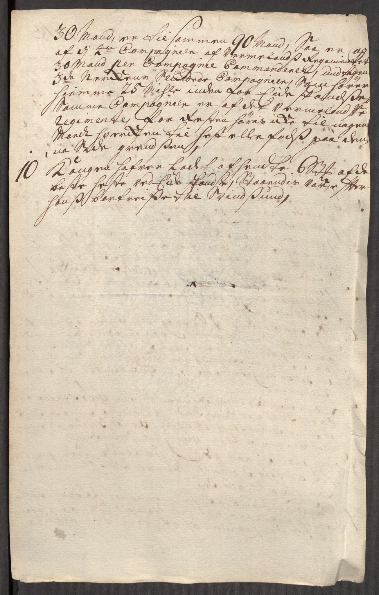 Kommanderende general (KG I) med Det norske krigsdirektorium, AV/RA-EA-5419/E/Eb/L0012: Kunnskap om fienden, kronologisk ordnet, 1718-1719, p. 266