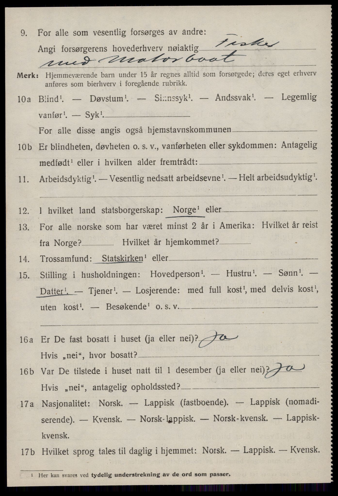 SAT, 1920 census for Sør-Frøya, 1920, p. 1908