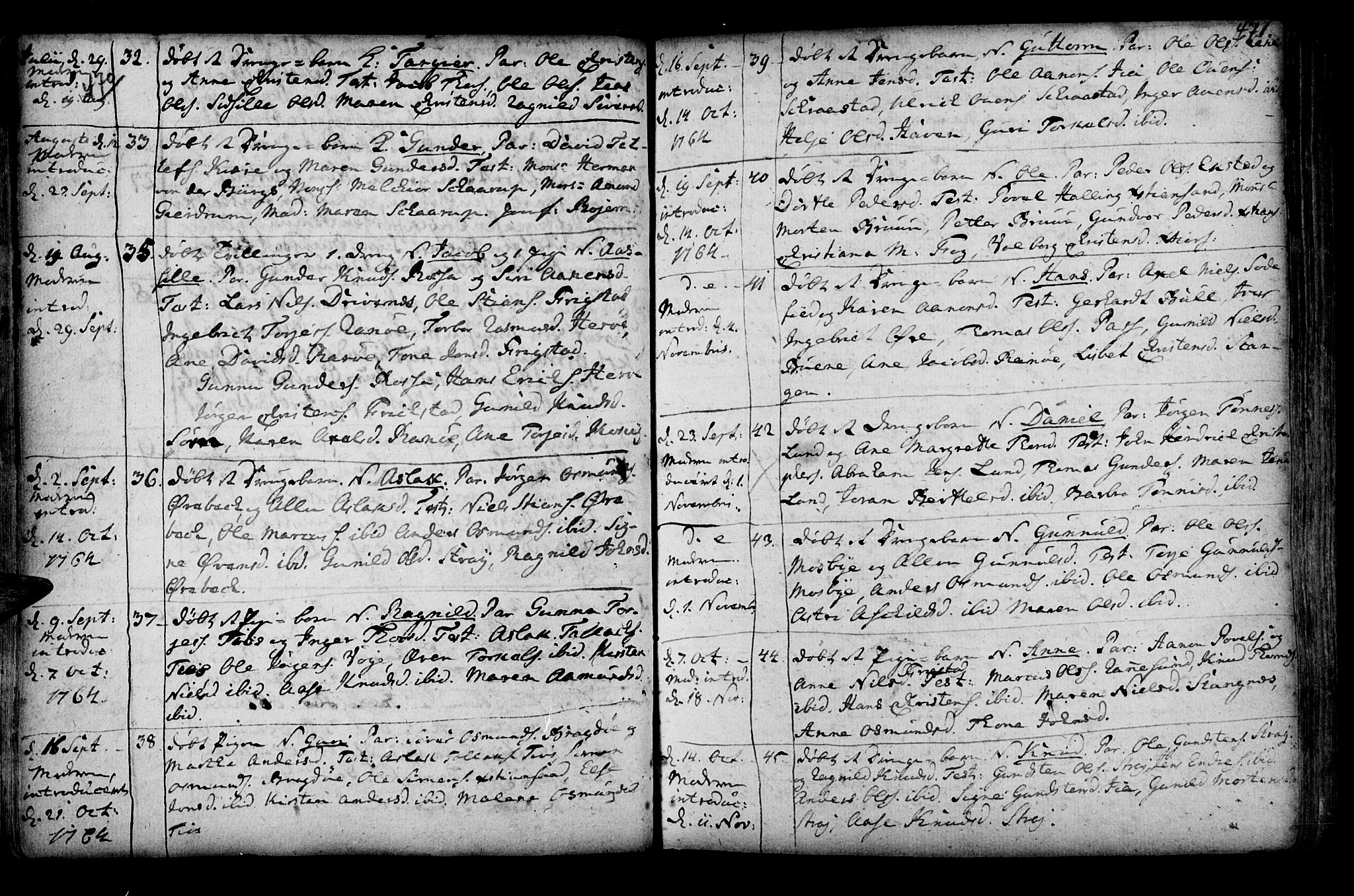 Oddernes sokneprestkontor, AV/SAK-1111-0033/F/Fa/Faa/L0002: Parish register (official) no. A 2, 1719-1764, p. 470-471