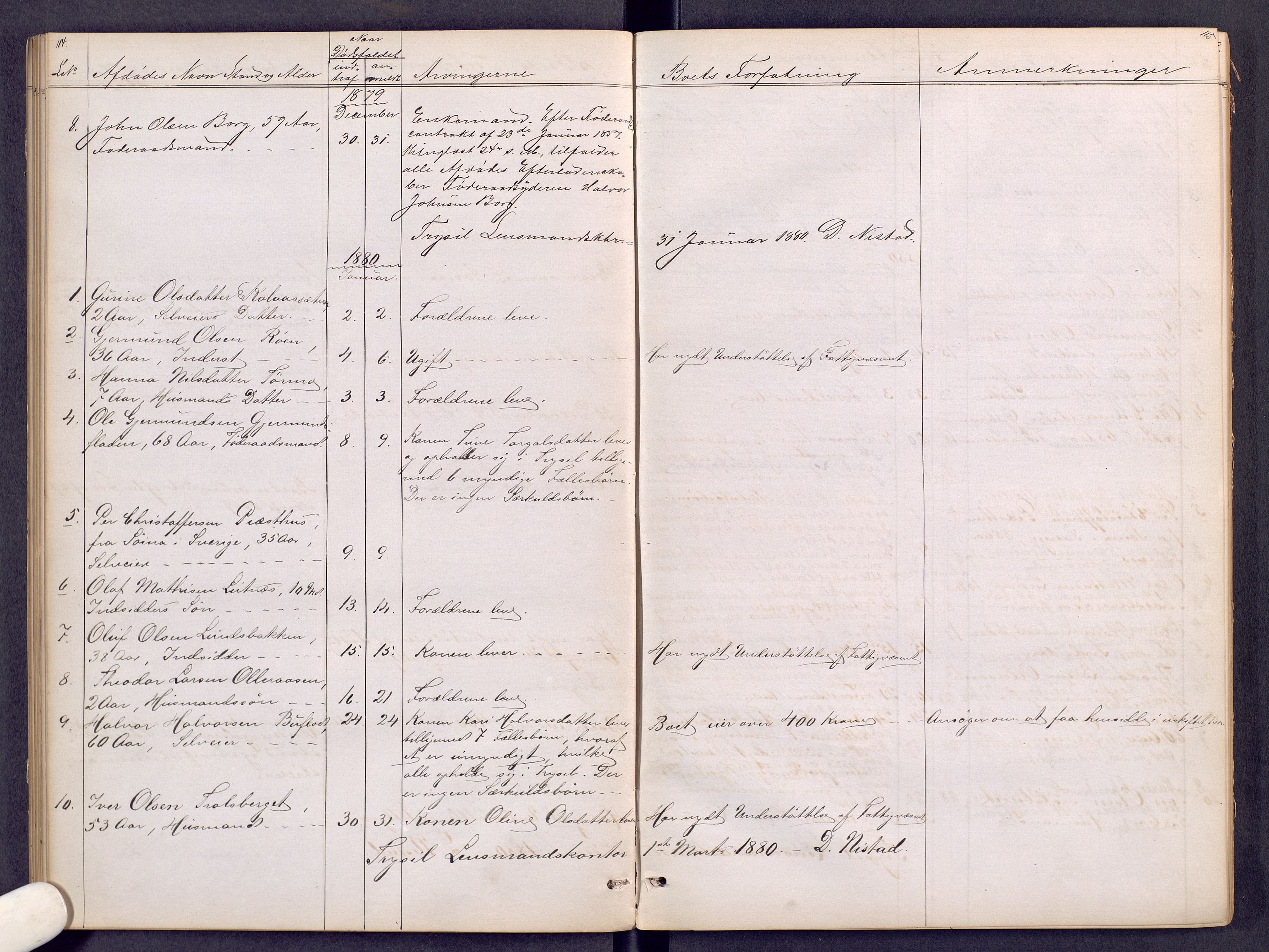 Sør-Østerdal sorenskriveri, AV/SAH-TING-018/J/Jg/L0007: Dødsfallsjournal, 1870-1886, p. 114-115