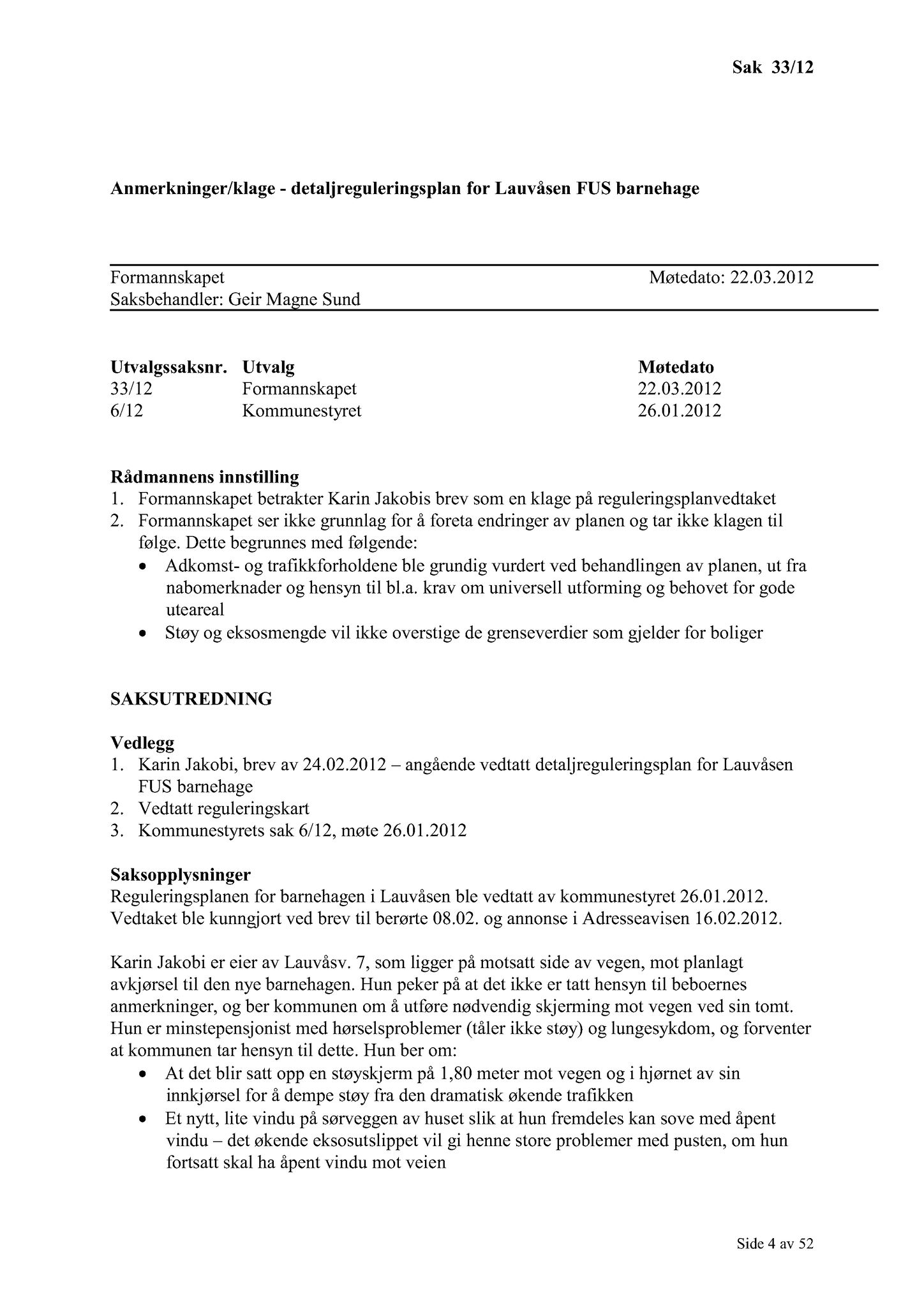 Klæbu Kommune, TRKO/KK/02-FS/L005: Formannsskapet - Møtedokumenter, 2012, p. 649