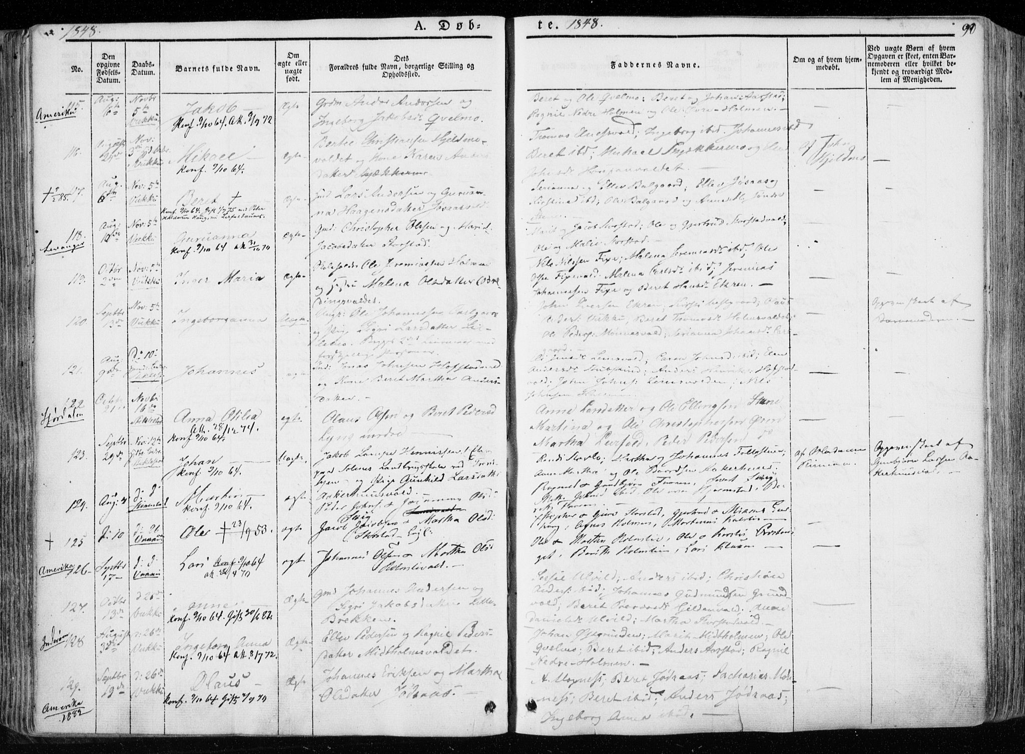 Ministerialprotokoller, klokkerbøker og fødselsregistre - Nord-Trøndelag, AV/SAT-A-1458/723/L0239: Parish register (official) no. 723A08, 1841-1851, p. 90