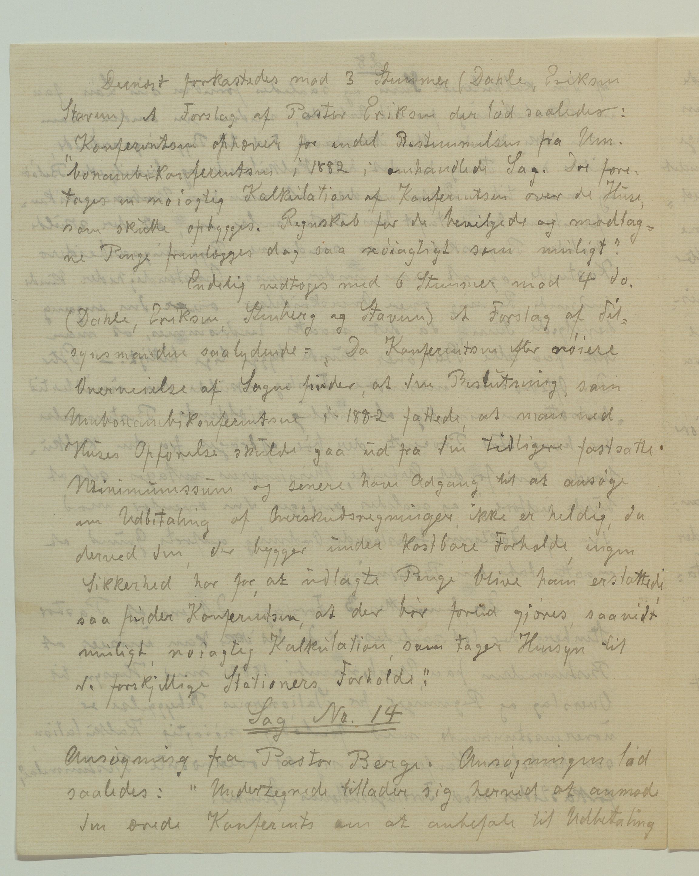 Det Norske Misjonsselskap - hovedadministrasjonen, VID/MA-A-1045/D/Da/Daa/L0036/0008: Konferansereferat og årsberetninger / Konferansereferat fra Sør-Afrika., 1884