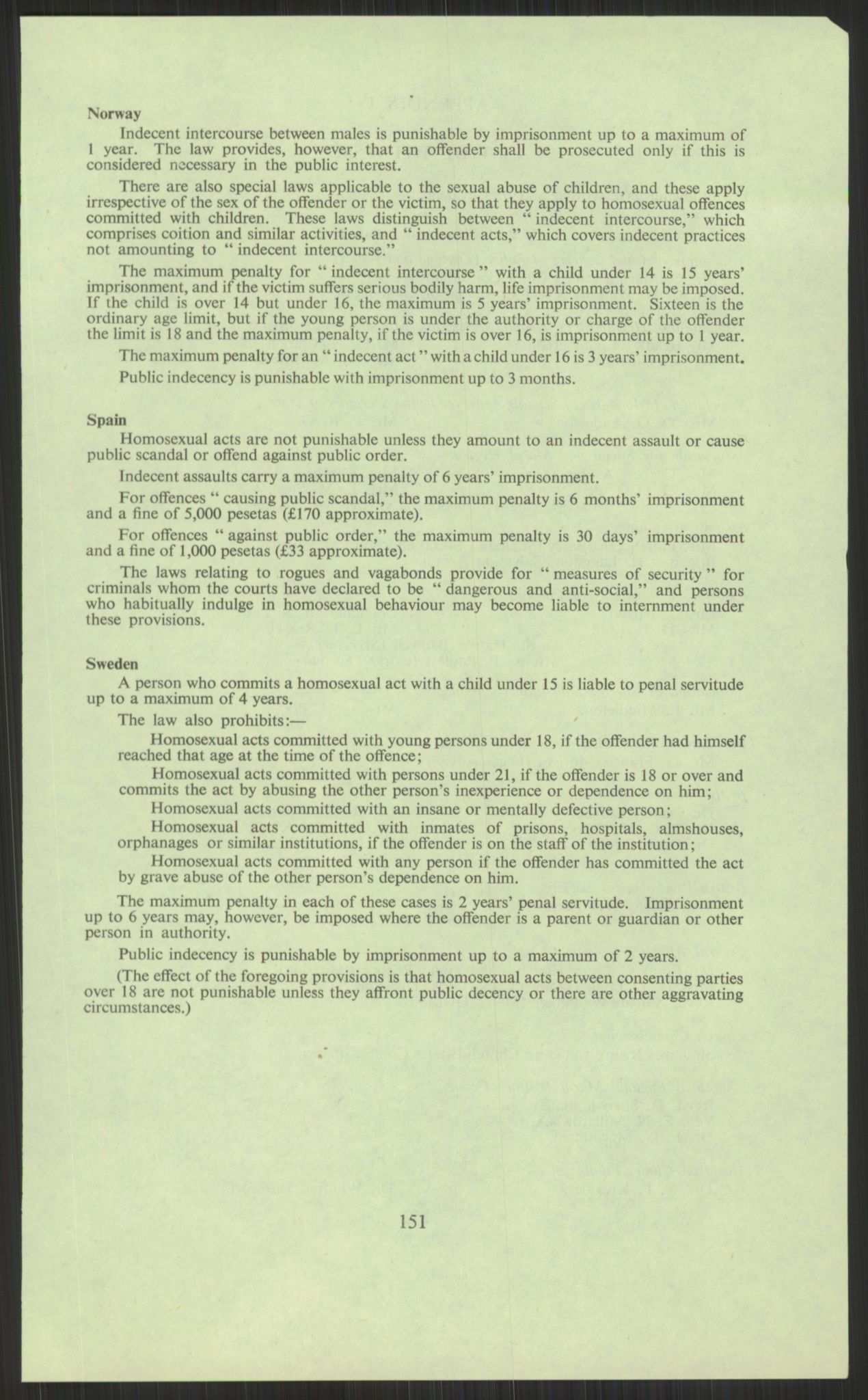 Justisdepartementet, Lovavdelingen, AV/RA-S-3212/D/De/L0029/0001: Straffeloven / Straffelovens revisjon: 5 - Ot. prp. nr.  41 - 1945: Homoseksualiet. 3 mapper, 1956-1970, p. 735