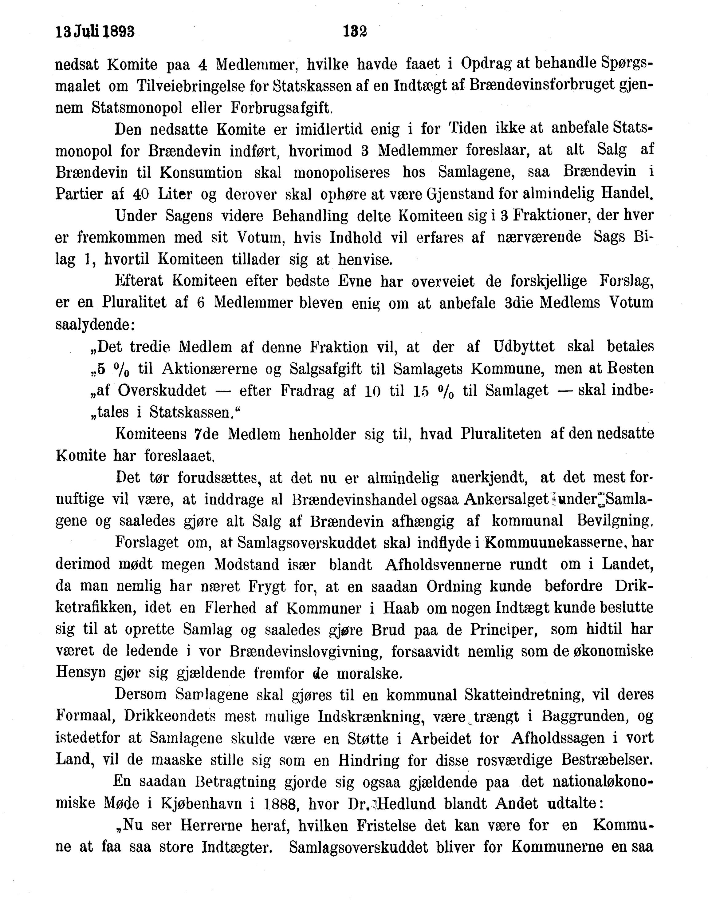 Nordland Fylkeskommune. Fylkestinget, AIN/NFK-17/176/A/Ac/L0016: Fylkestingsforhandlinger 1891-1893, 1891-1893