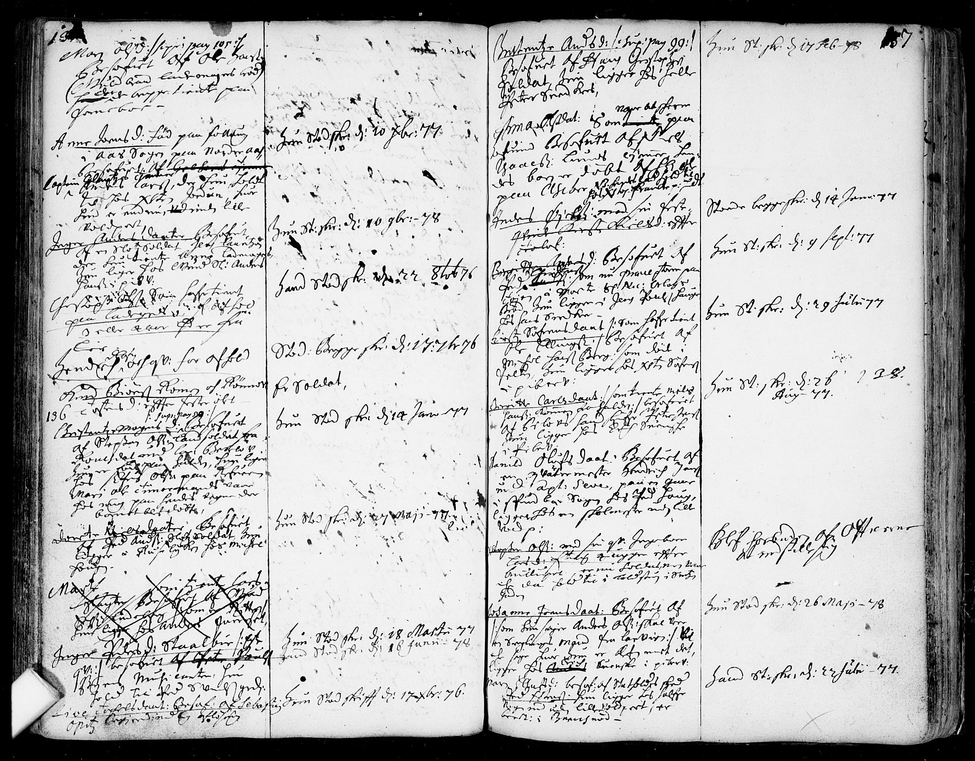 Aker prestekontor kirkebøker, AV/SAO-A-10861/F/L0001: Parish register (official) no. 1, 1656-1688