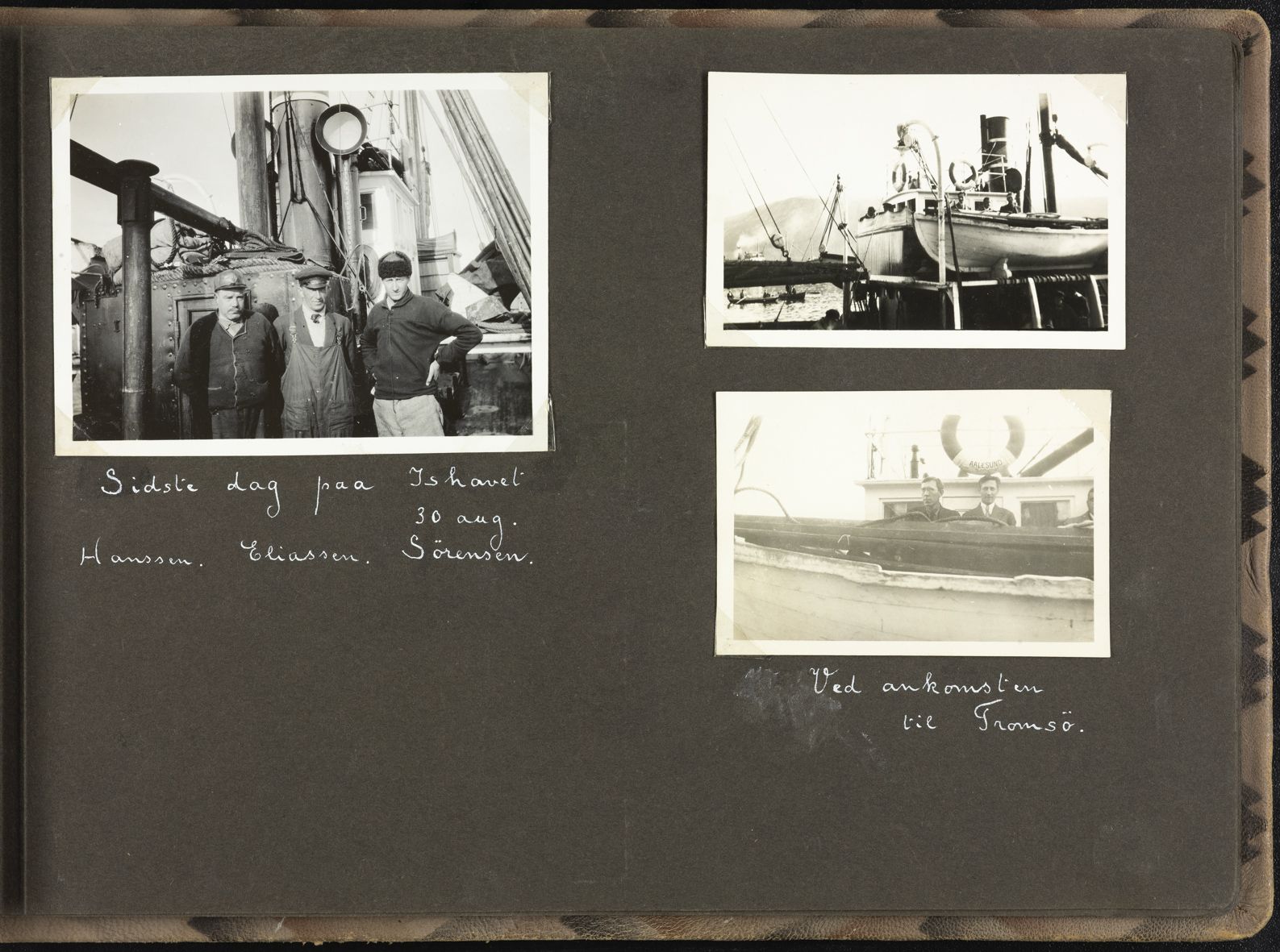 Sørensen, Adolf, AAKS/PA-2238/U/L0002: Fotoalbum fra Bratvaag-ekspedisjonen, 1930, p. 24