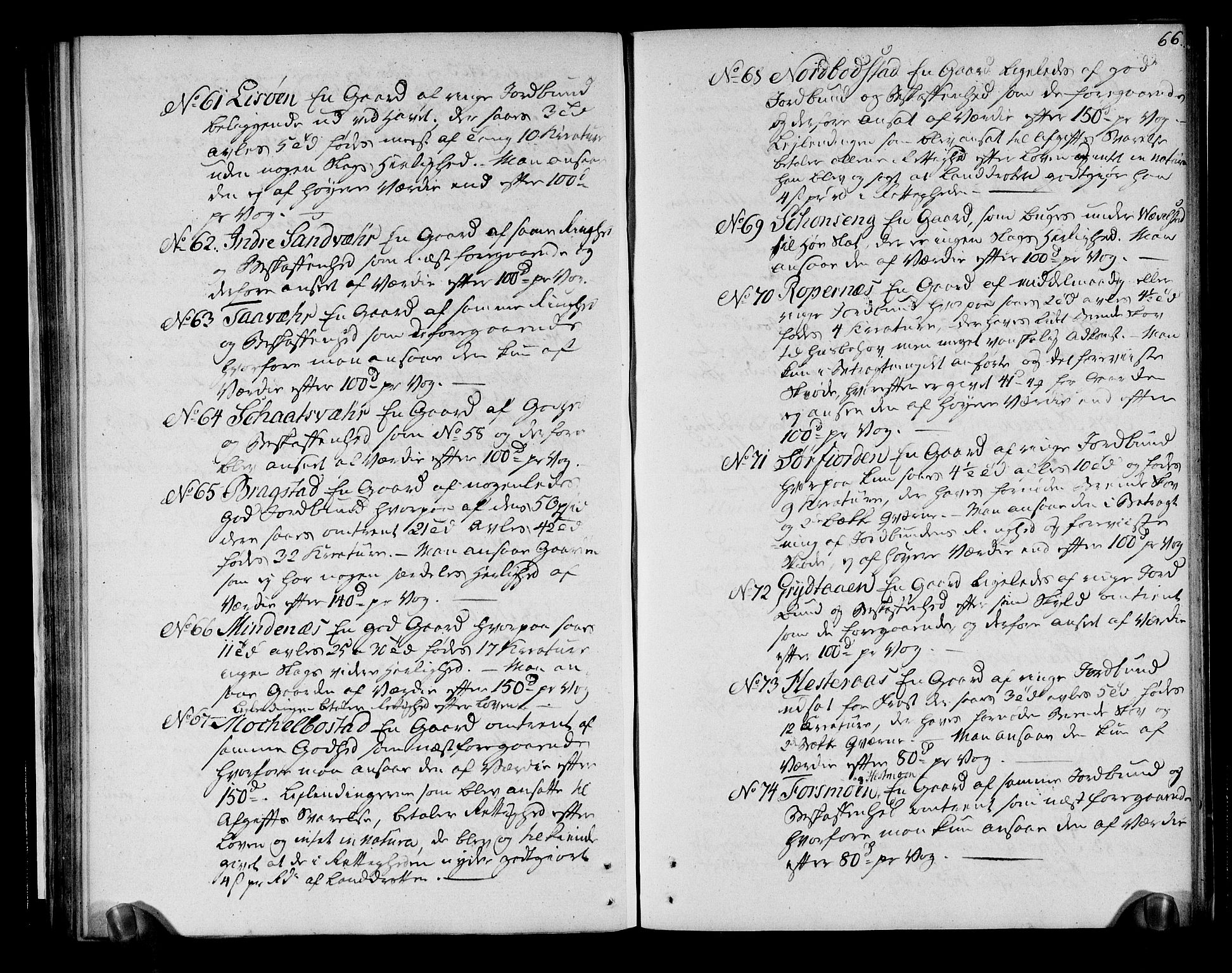 Rentekammeret inntil 1814, Realistisk ordnet avdeling, RA/EA-4070/N/Ne/Nea/L0156: Helgeland fogderi. Deliberasjonsprotokoll, 1803, p. 68