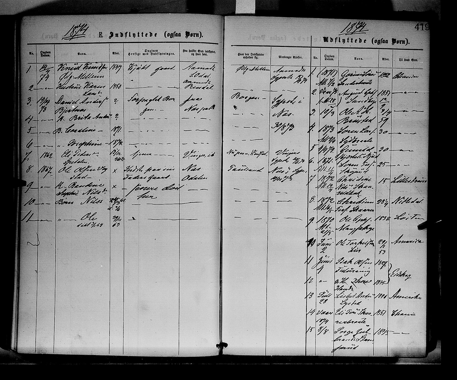 Sør-Odal prestekontor, AV/SAH-PREST-030/H/Ha/Haa/L0004: Parish register (official) no. 4, 1870-1875, p. 419