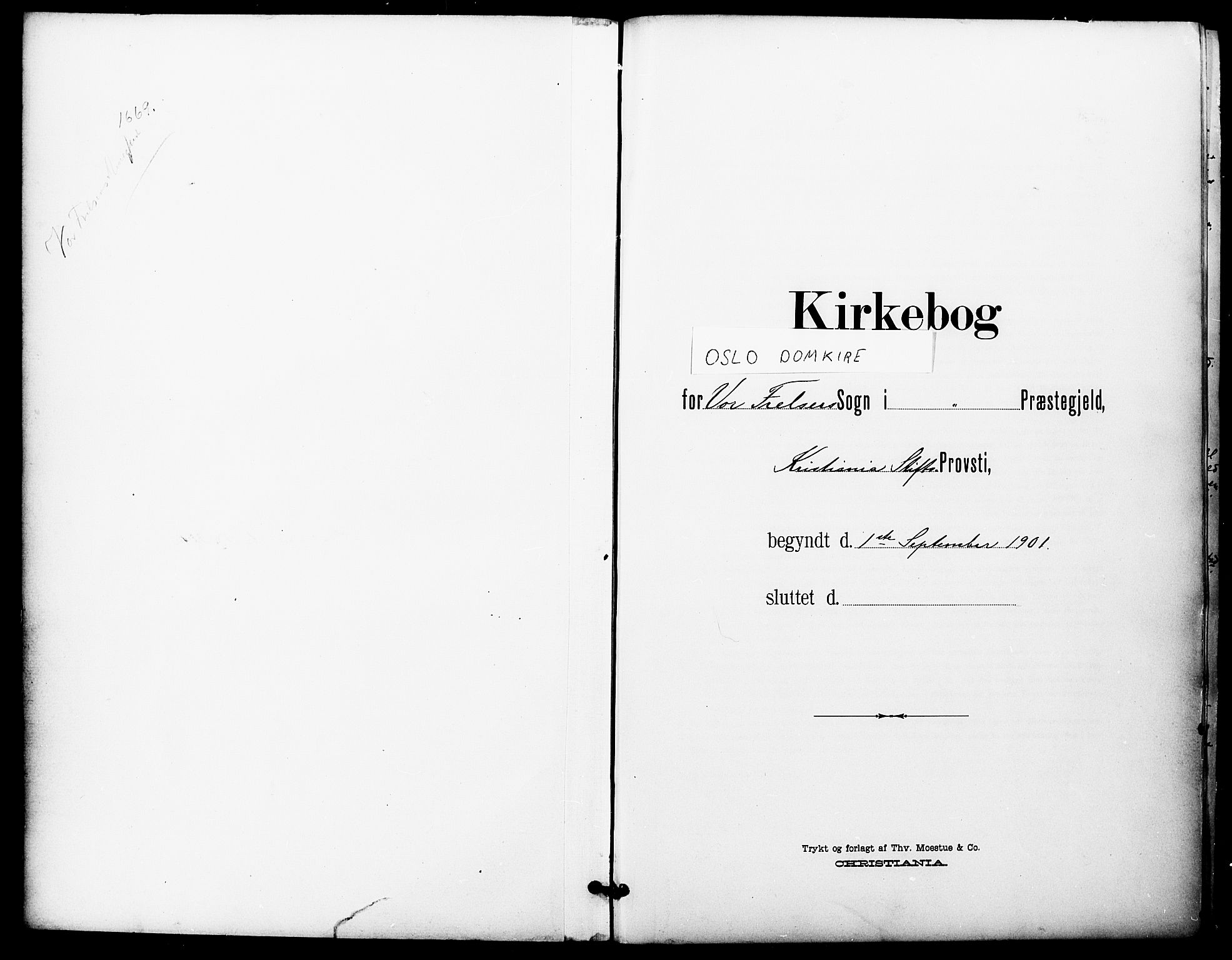 Oslo domkirke Kirkebøker, AV/SAO-A-10752/F/Fa/L0036: Parish register (official) no. 36, 1901-1919