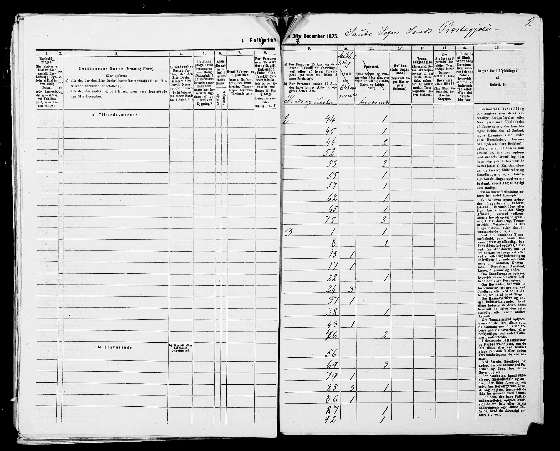 SAST, 1875 census for 1136P Sand, 1875, p. 44