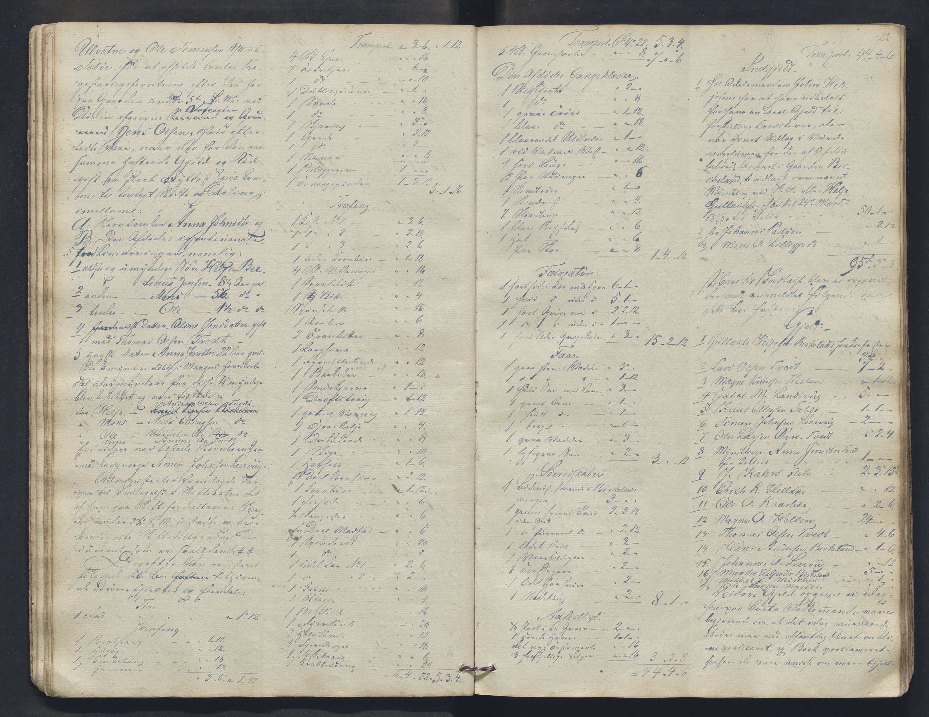 Nordhordland sorenskrivar, SAB/A-2901/1/H/Hb/L0017: Registreringsprotokollar, 1846-1852, p. 22