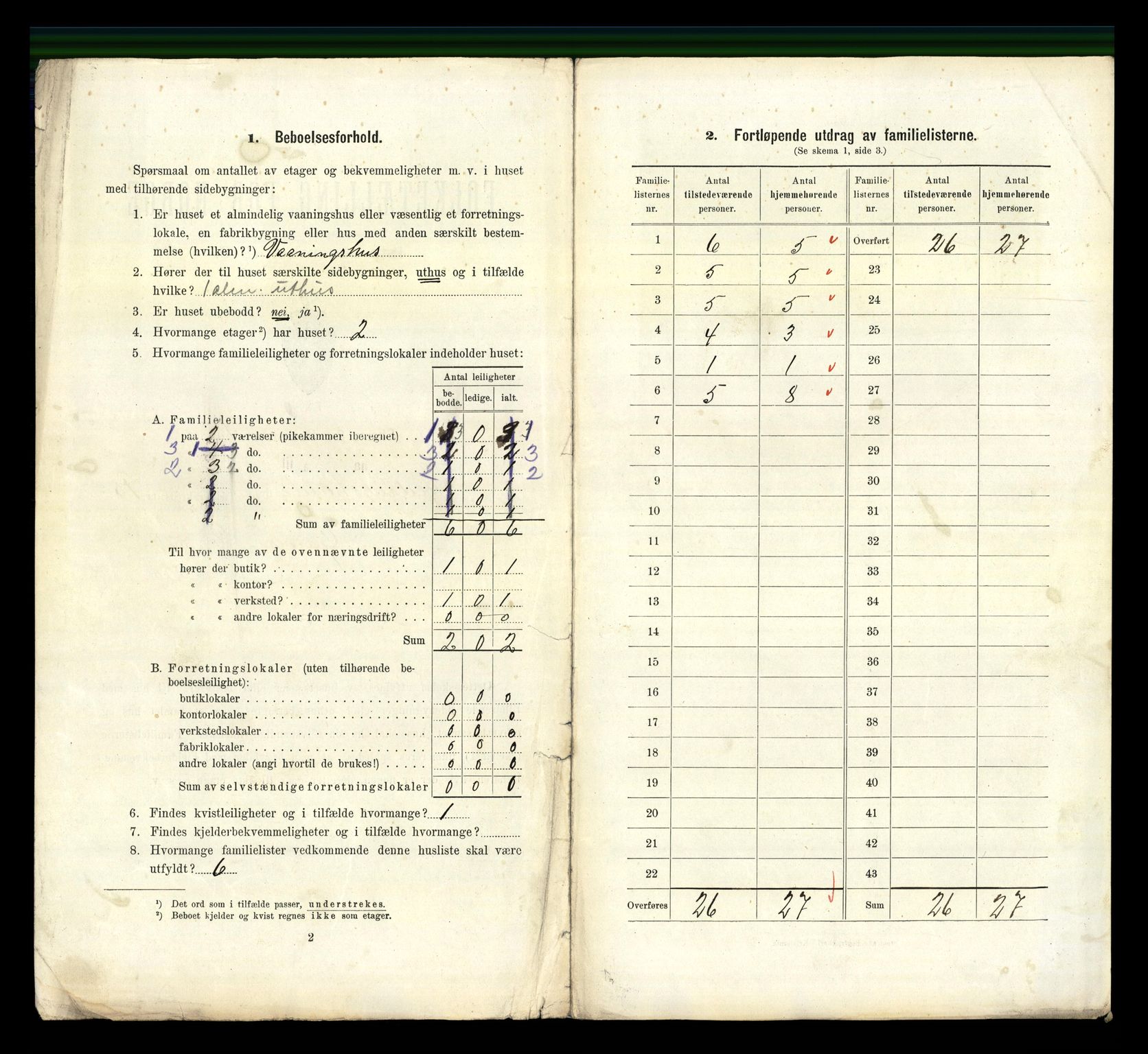 RA, 1910 census for Fredrikshald, 1910, p. 4897