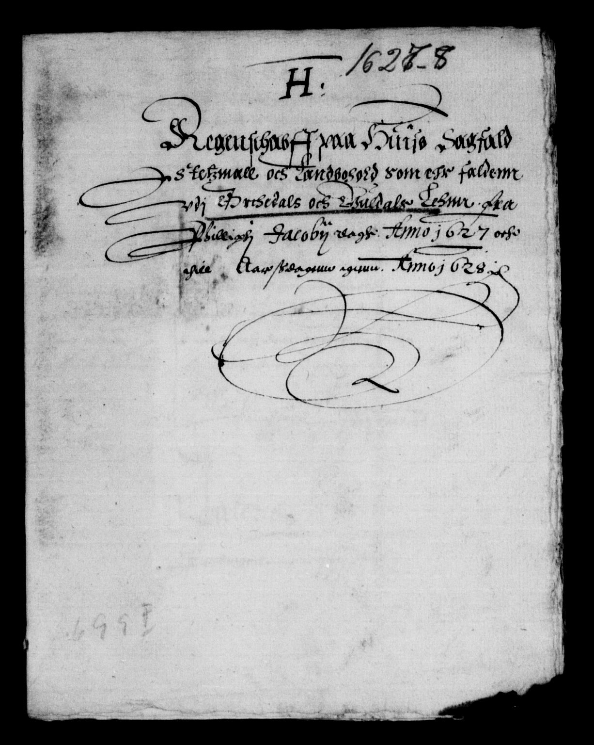 Rentekammeret inntil 1814, Reviderte regnskaper, Lensregnskaper, AV/RA-EA-5023/R/Rb/Rbw/L0033: Trondheim len, 1620-1628