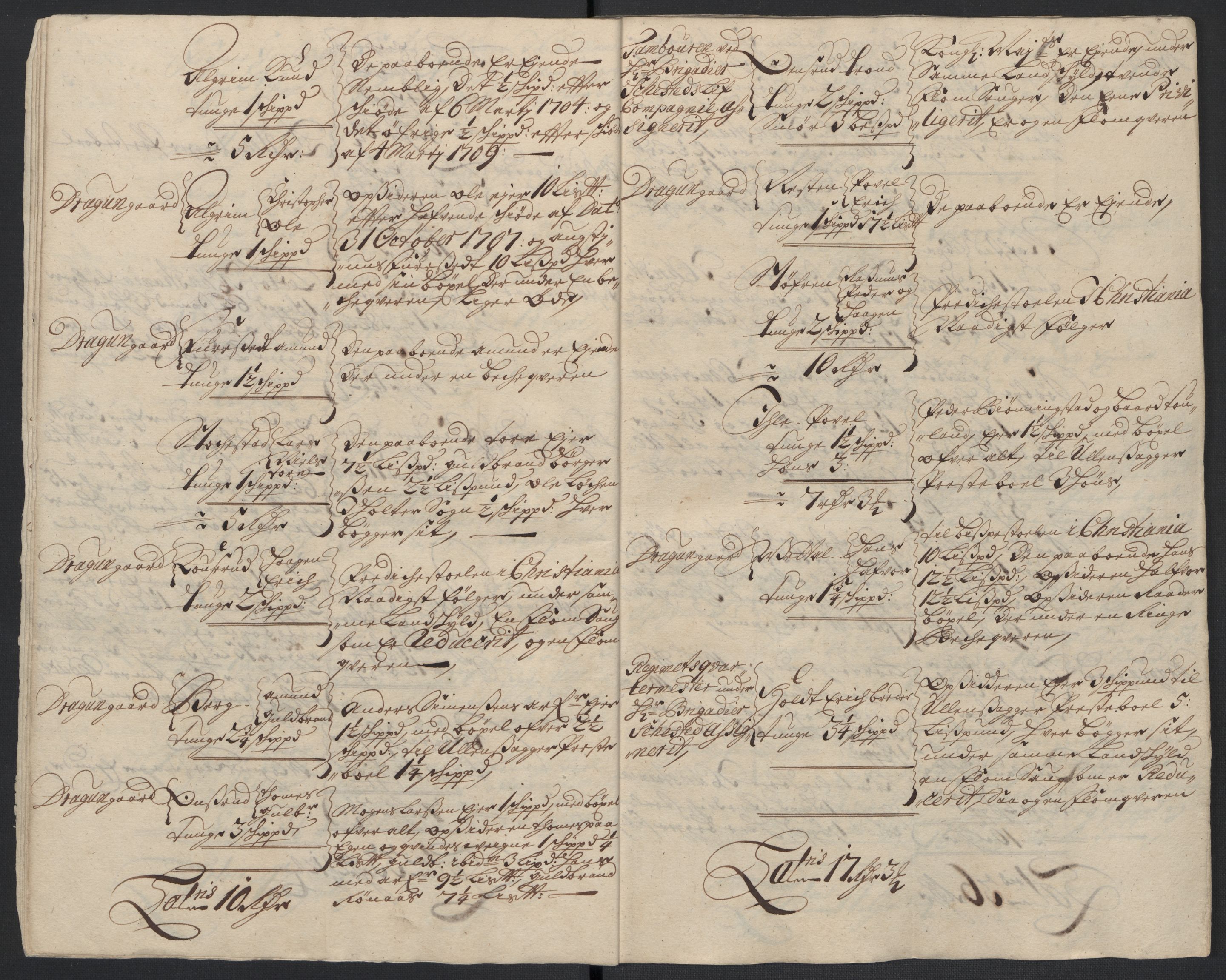 Rentekammeret inntil 1814, Reviderte regnskaper, Fogderegnskap, AV/RA-EA-4092/R12/L0720: Fogderegnskap Øvre Romerike, 1710-1711, p. 31