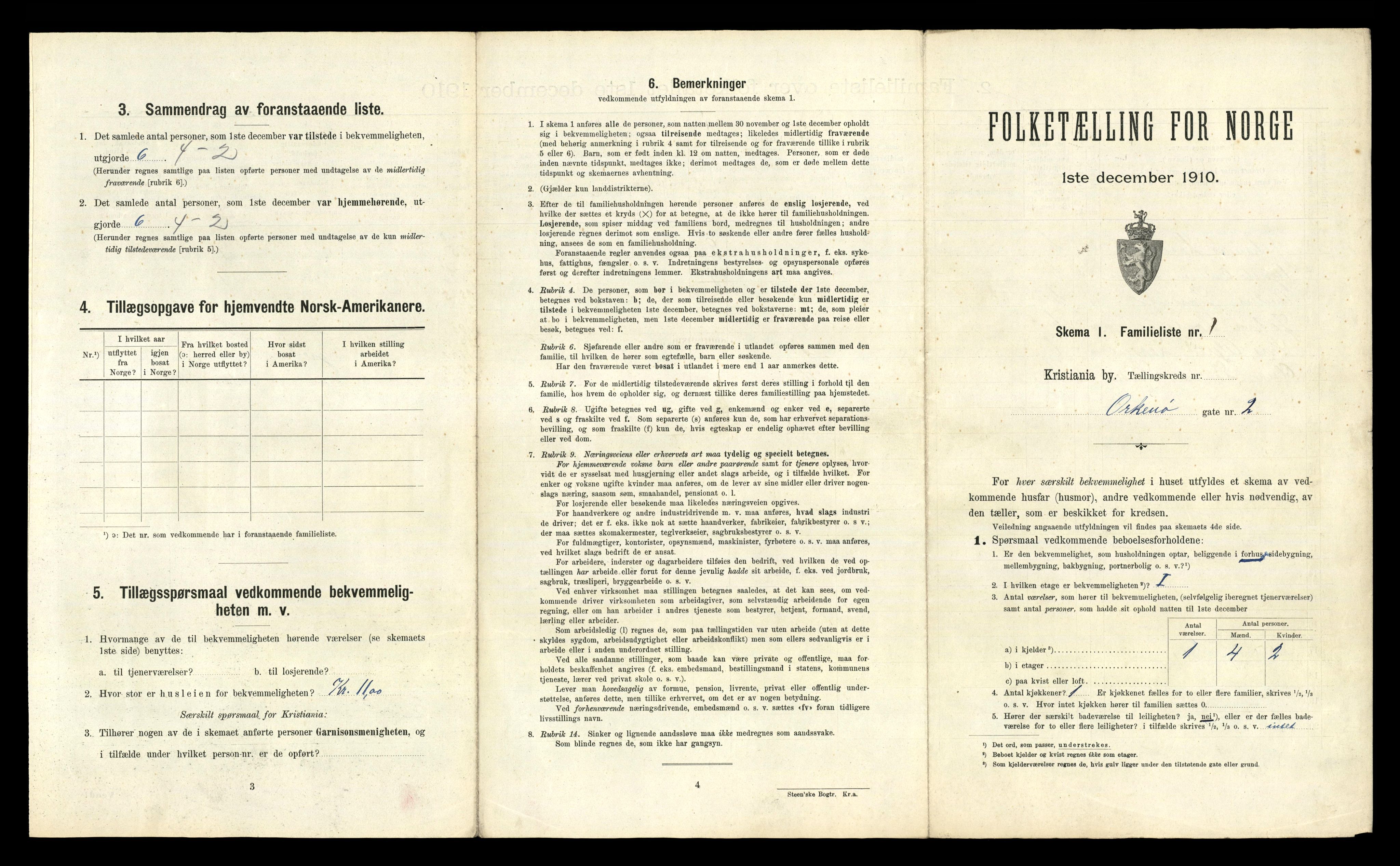 RA, 1910 census for Kristiania, 1910, p. 73805