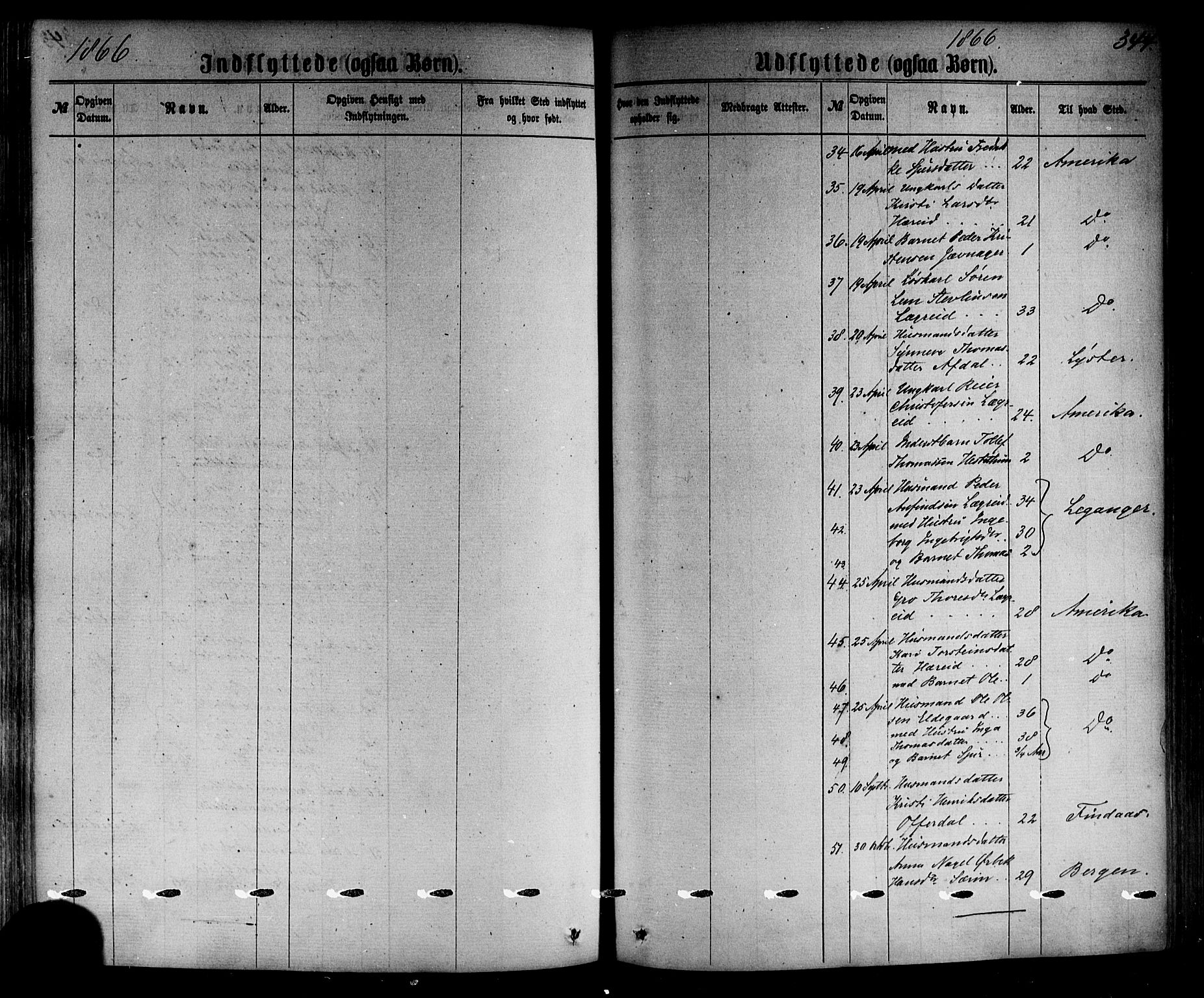 Årdal sokneprestembete, SAB/A-81701: Parish register (official) no. A 3, 1863-1886, p. 344
