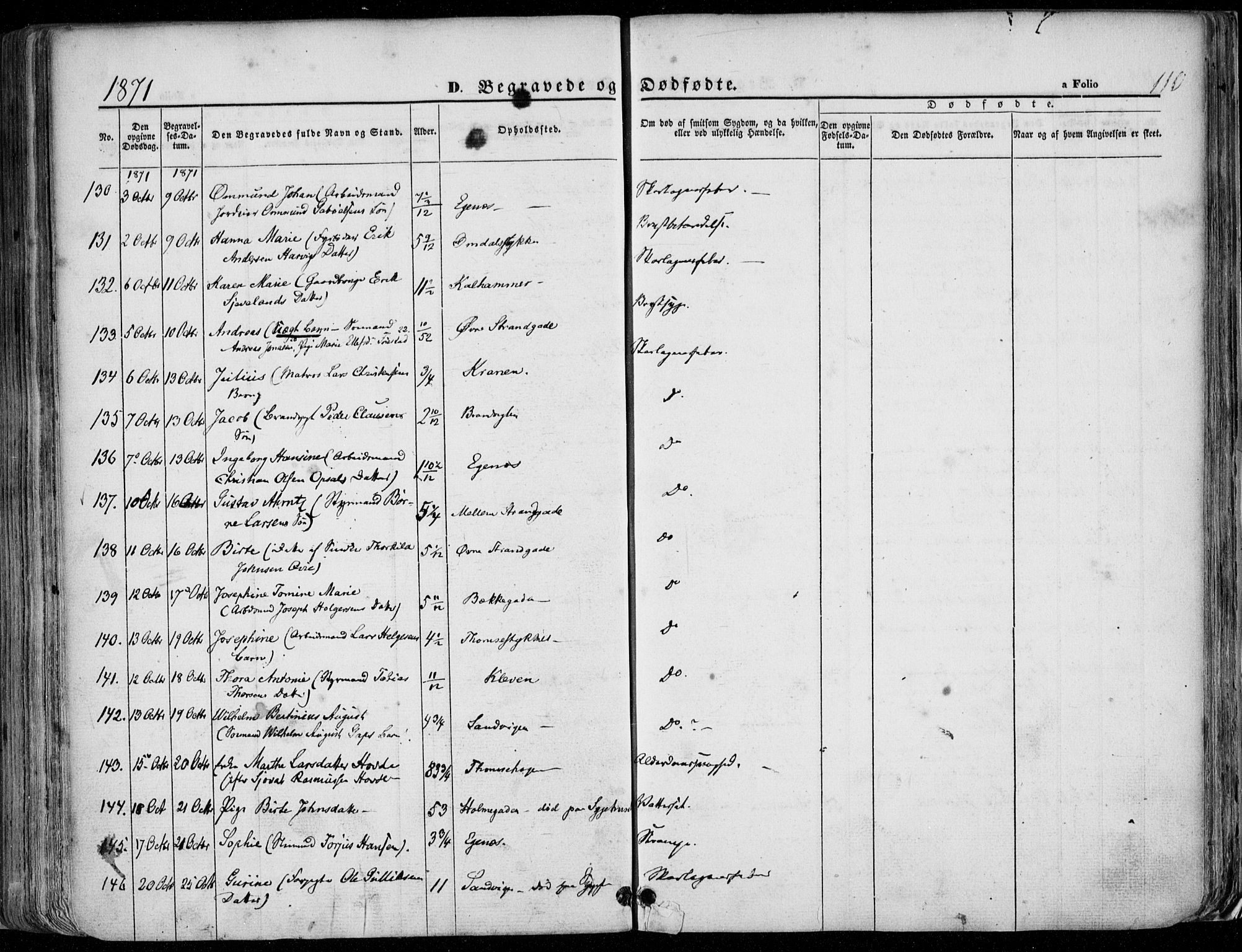 Domkirken sokneprestkontor, AV/SAST-A-101812/001/30/30BA/L0020: Parish register (official) no. A 19, 1858-1877, p. 110