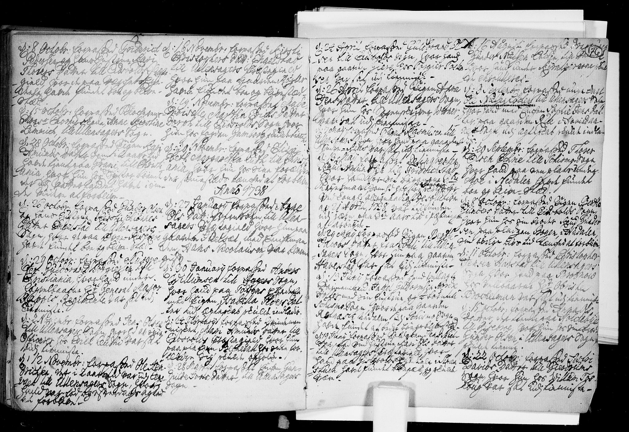Nannestad prestekontor Kirkebøker, SAO/A-10414a/F/Fa/L0005: Parish register (official) no. I 5, 1729-1738, p. 176