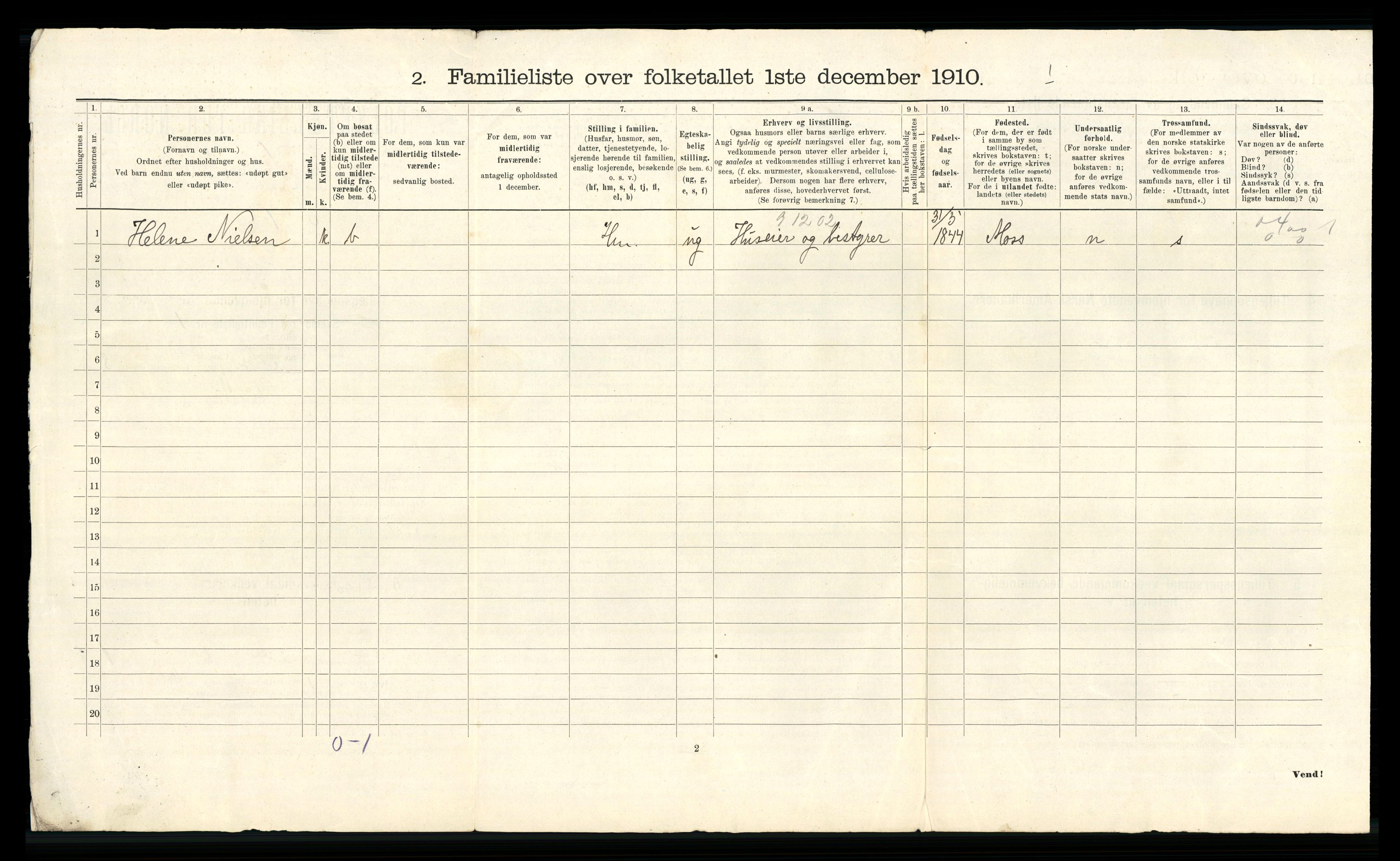 RA, 1910 census for Moss, 1910, p. 3774