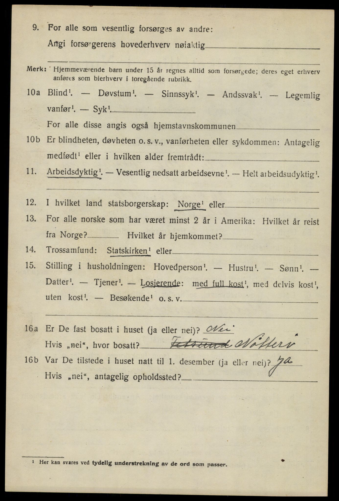 SAH, 1920 census for Våler (Hedmark), 1920, p. 10175