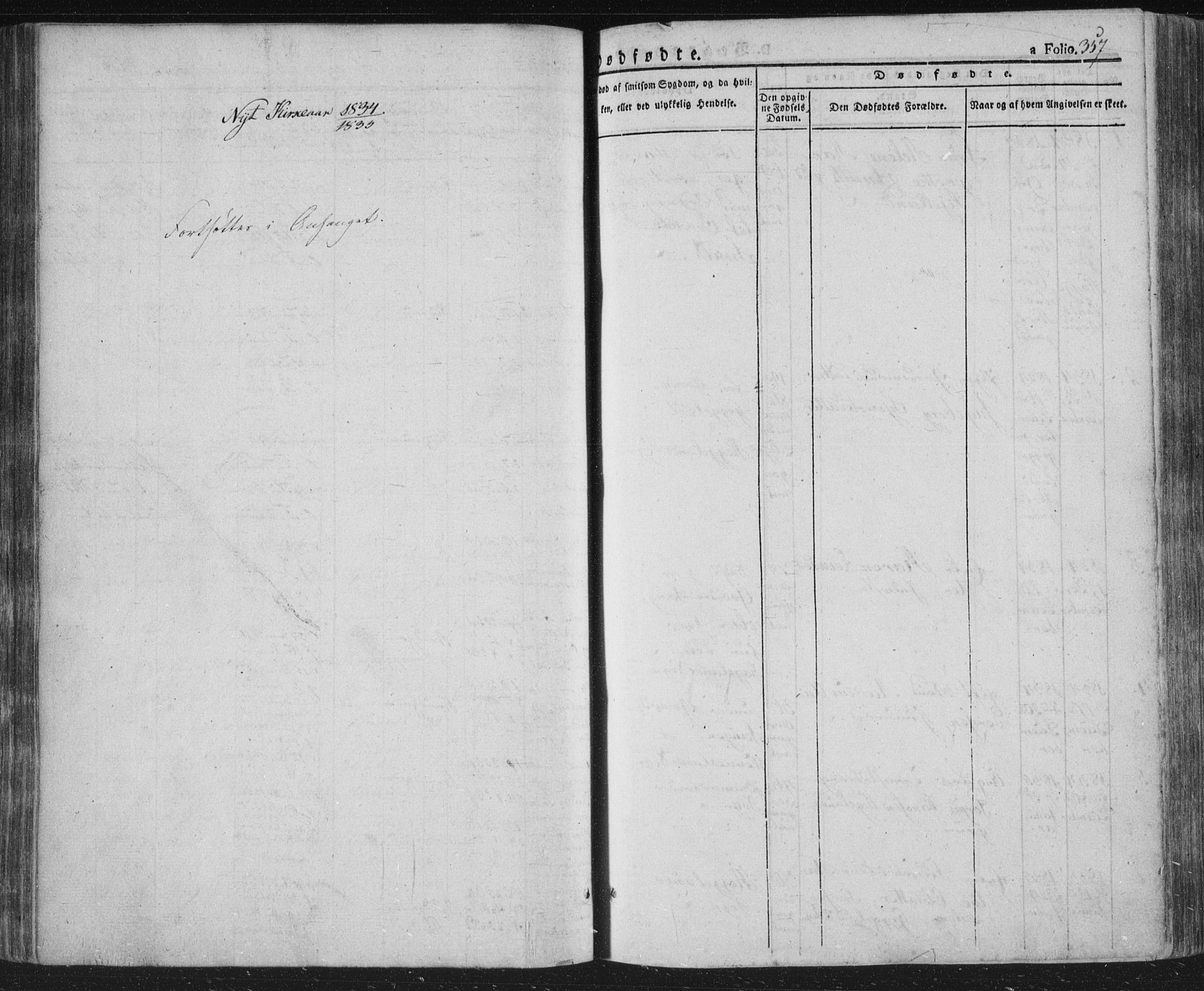 Vennesla sokneprestkontor, AV/SAK-1111-0045/Fa/Fac/L0004: Parish register (official) no. A 4, 1834-1855, p. 357