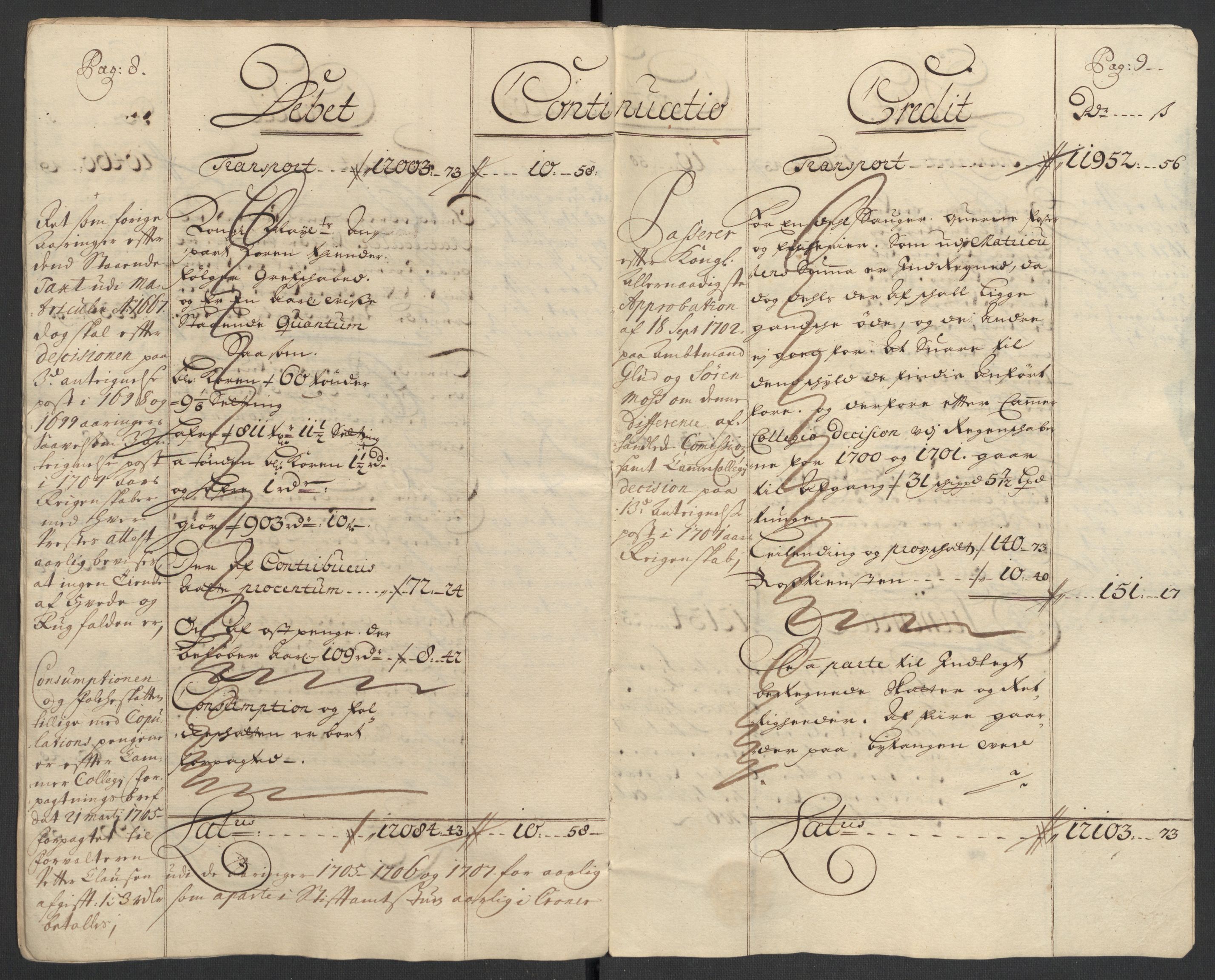 Rentekammeret inntil 1814, Reviderte regnskaper, Fogderegnskap, RA/EA-4092/R32/L1871: Fogderegnskap Jarlsberg grevskap, 1703-1705, p. 406