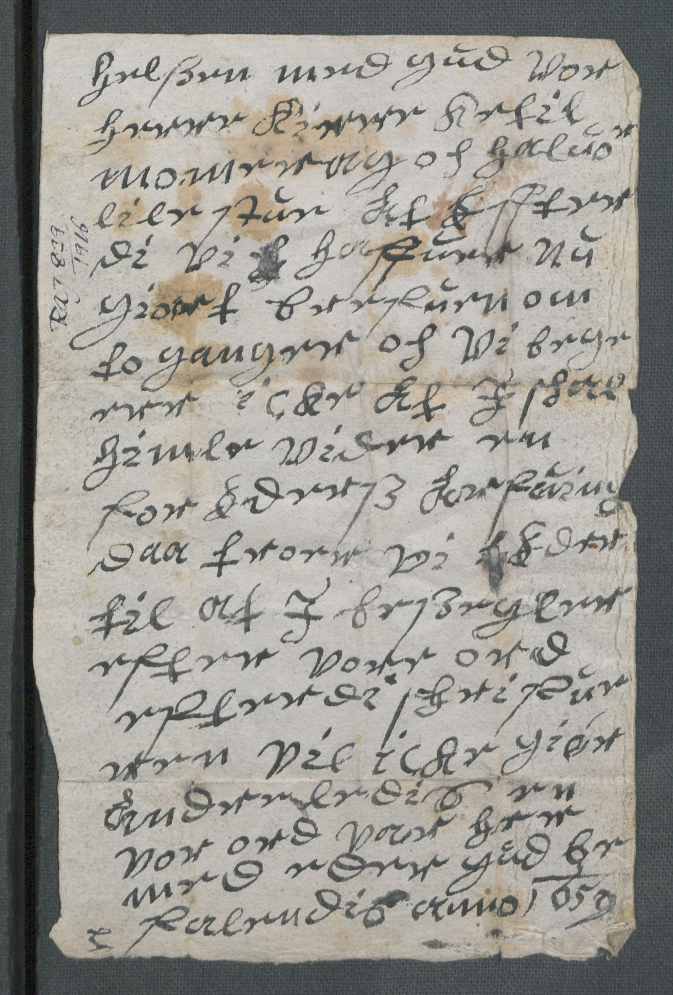 Riksarkivets diplomsamling, AV/RA-EA-5965/F02/L0168: Dokumenter, 1658-1660, p. 140