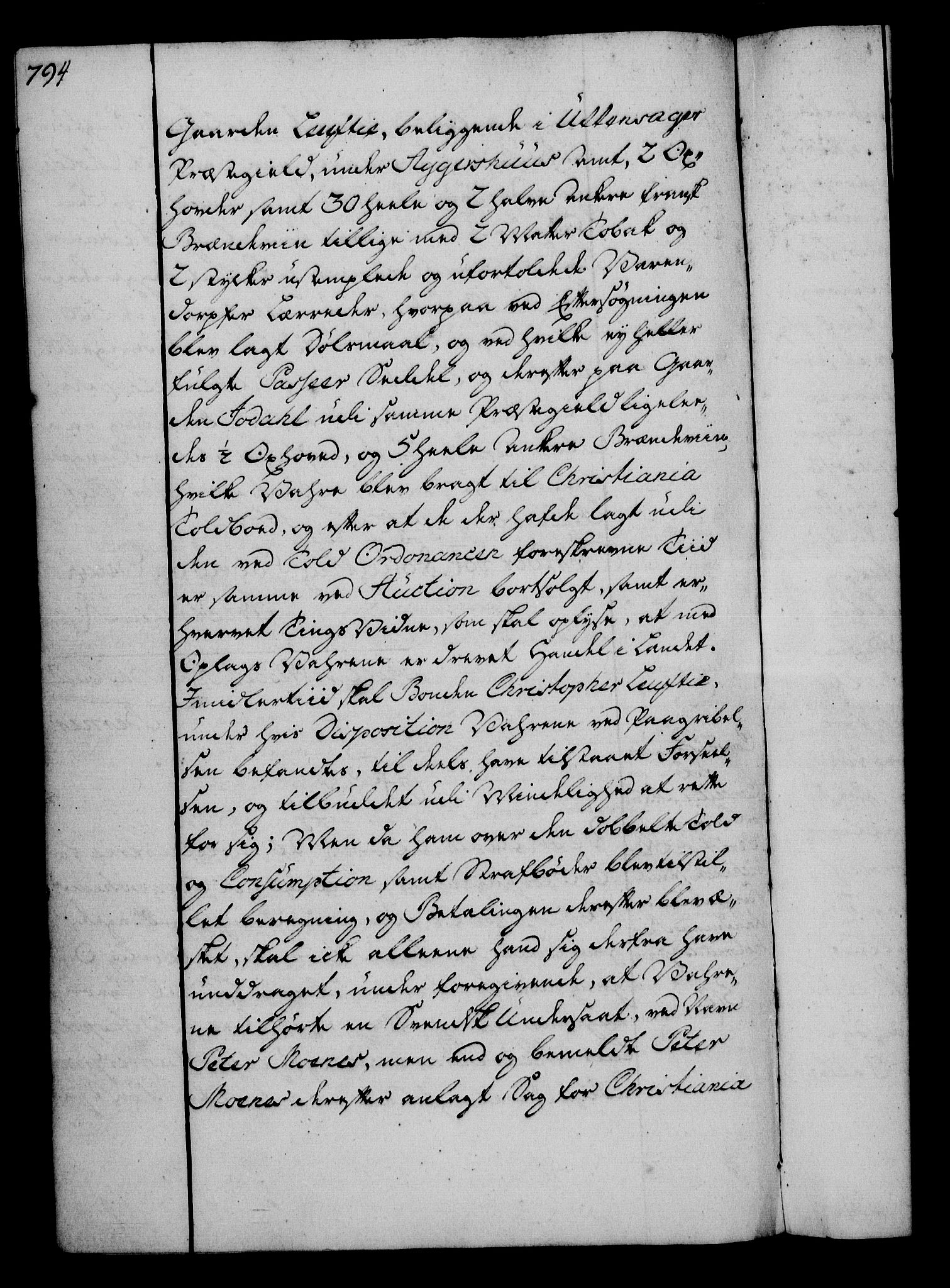 Rentekammeret, Kammerkanselliet, AV/RA-EA-3111/G/Gg/Gga/L0006: Norsk ekspedisjonsprotokoll med register (merket RK 53.6), 1749-1759, p. 794