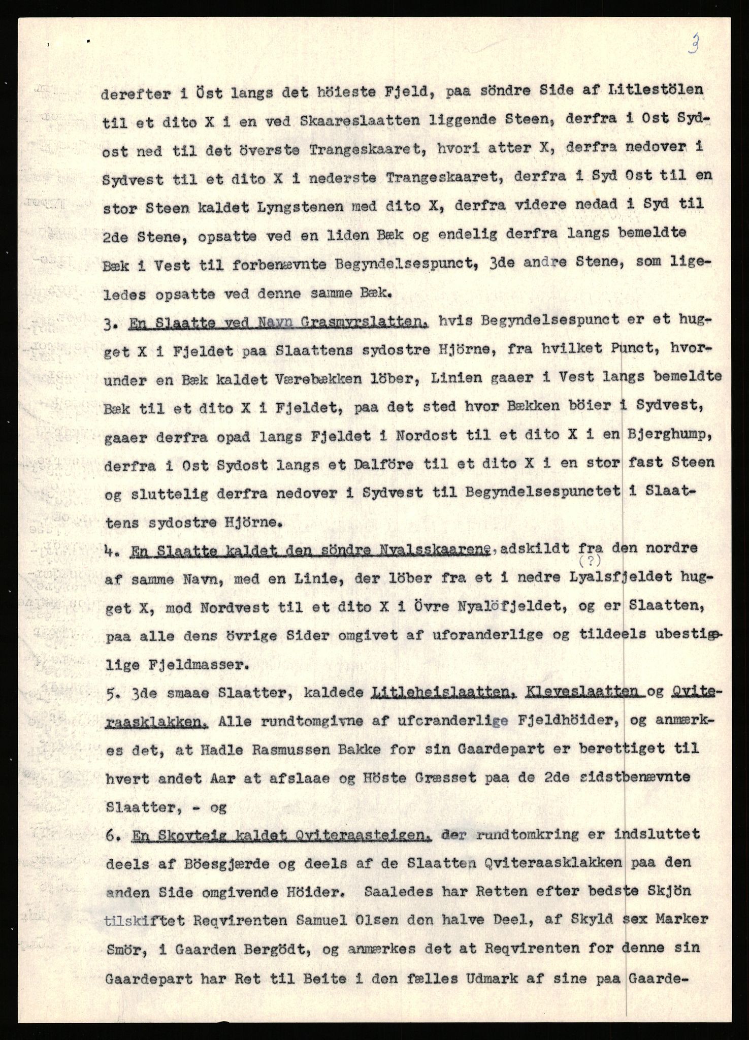 Statsarkivet i Stavanger, AV/SAST-A-101971/03/Y/Yj/L0006: Avskrifter sortert etter gårdsnavn: Bakke - Baustad, 1750-1930, p. 6