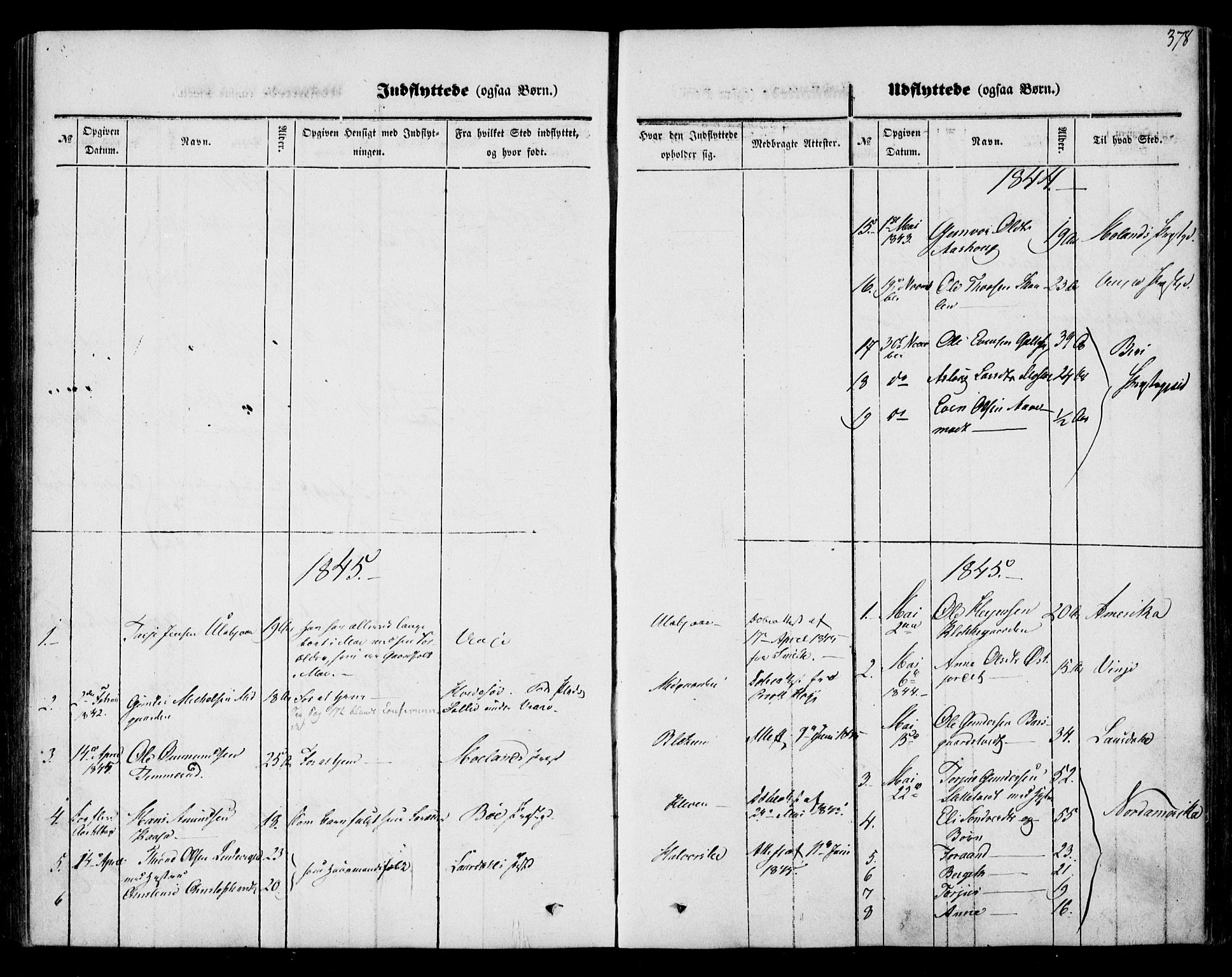 Mo kirkebøker, SAKO/A-286/F/Fa/L0005: Parish register (official) no. I 5, 1844-1864, p. 378