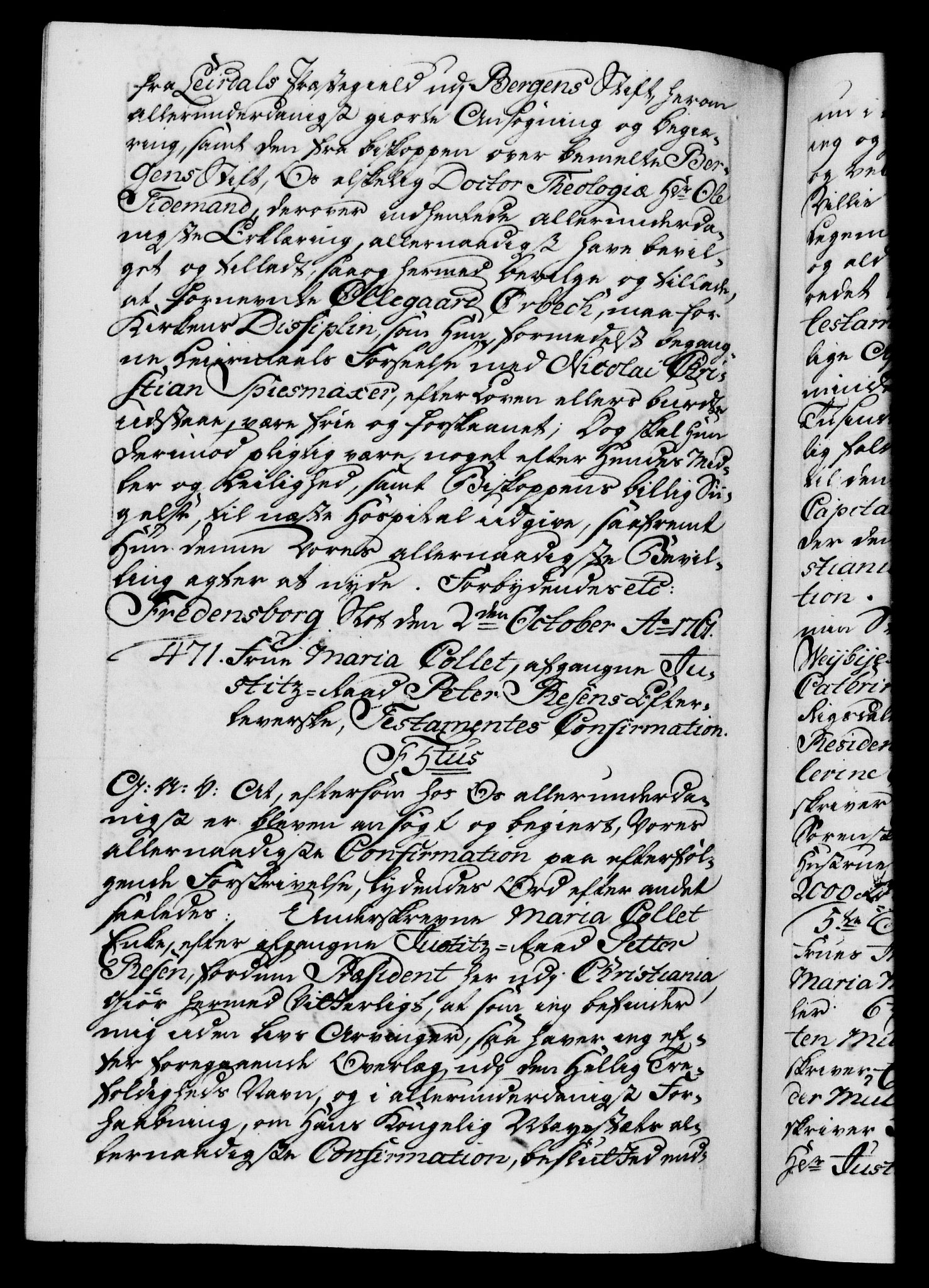Danske Kanselli 1572-1799, AV/RA-EA-3023/F/Fc/Fca/Fcaa/L0041: Norske registre, 1760-1762, p. 555b
