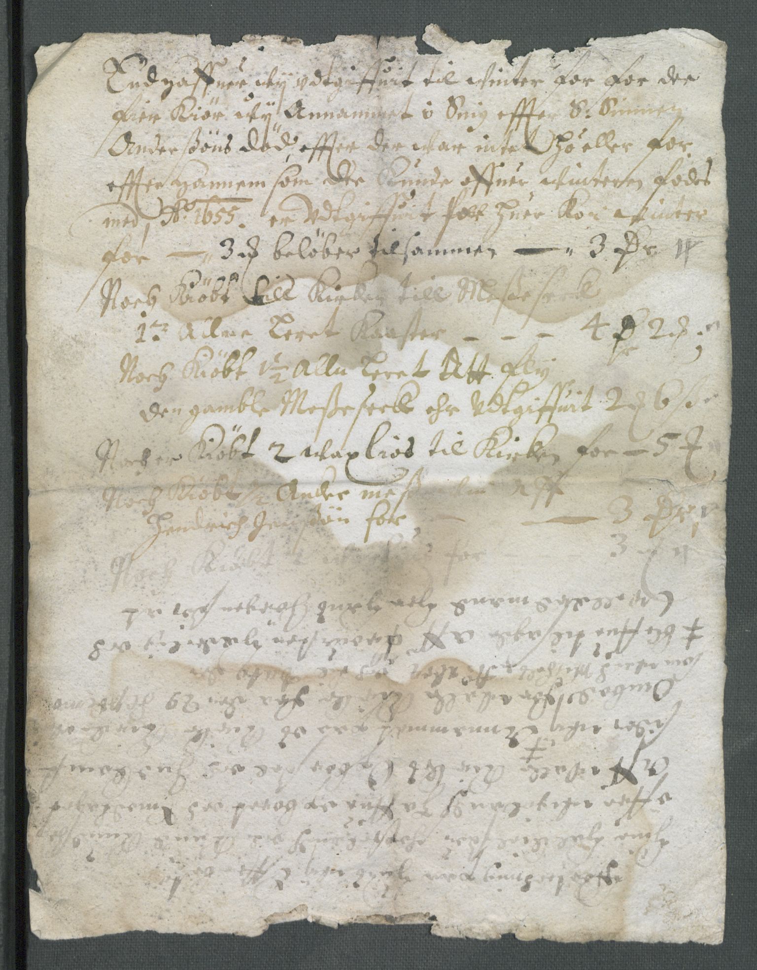 Riksarkivets diplomsamling, RA/EA-5965/F02/L0167: Dokumenter, 1657, p. 177