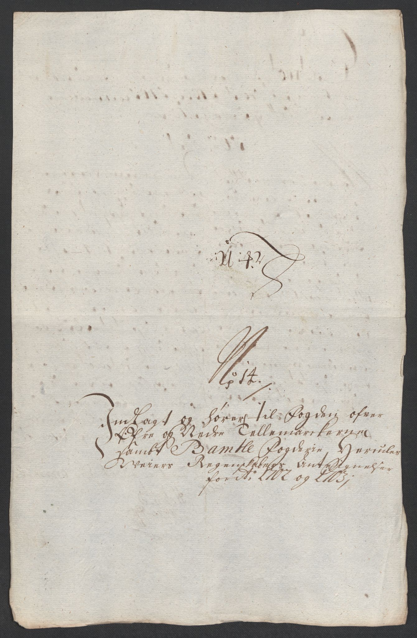 Rentekammeret inntil 1814, Reviderte regnskaper, Fogderegnskap, AV/RA-EA-4092/R36/L2110: Fogderegnskap Øvre og Nedre Telemark og Bamble, 1703, p. 194