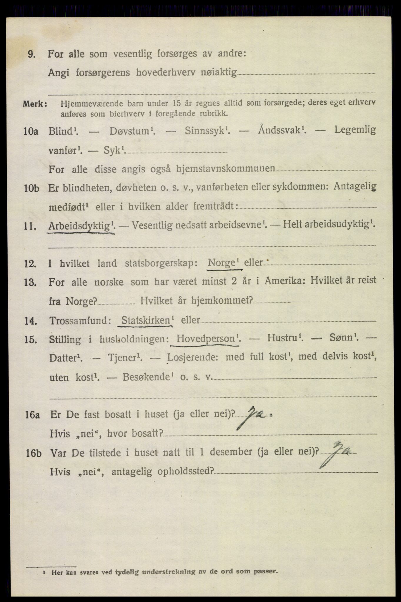 SAH, 1920 census for Våler (Hedmark), 1920, p. 5182